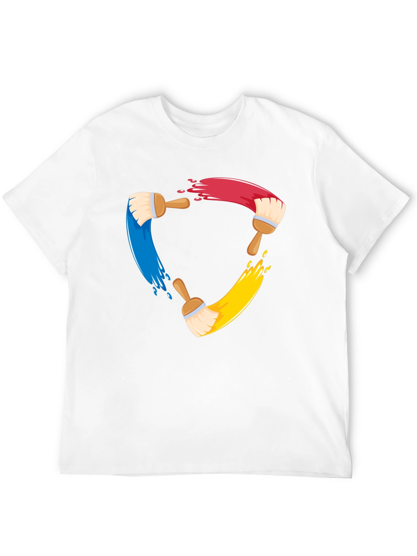 Creative Painters Brush T-Shirt