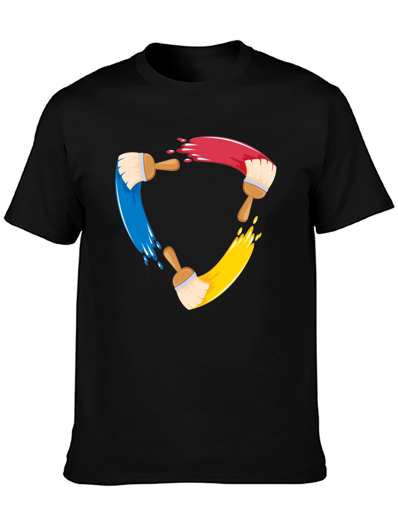 Creative Painters Brush T-Shirt
