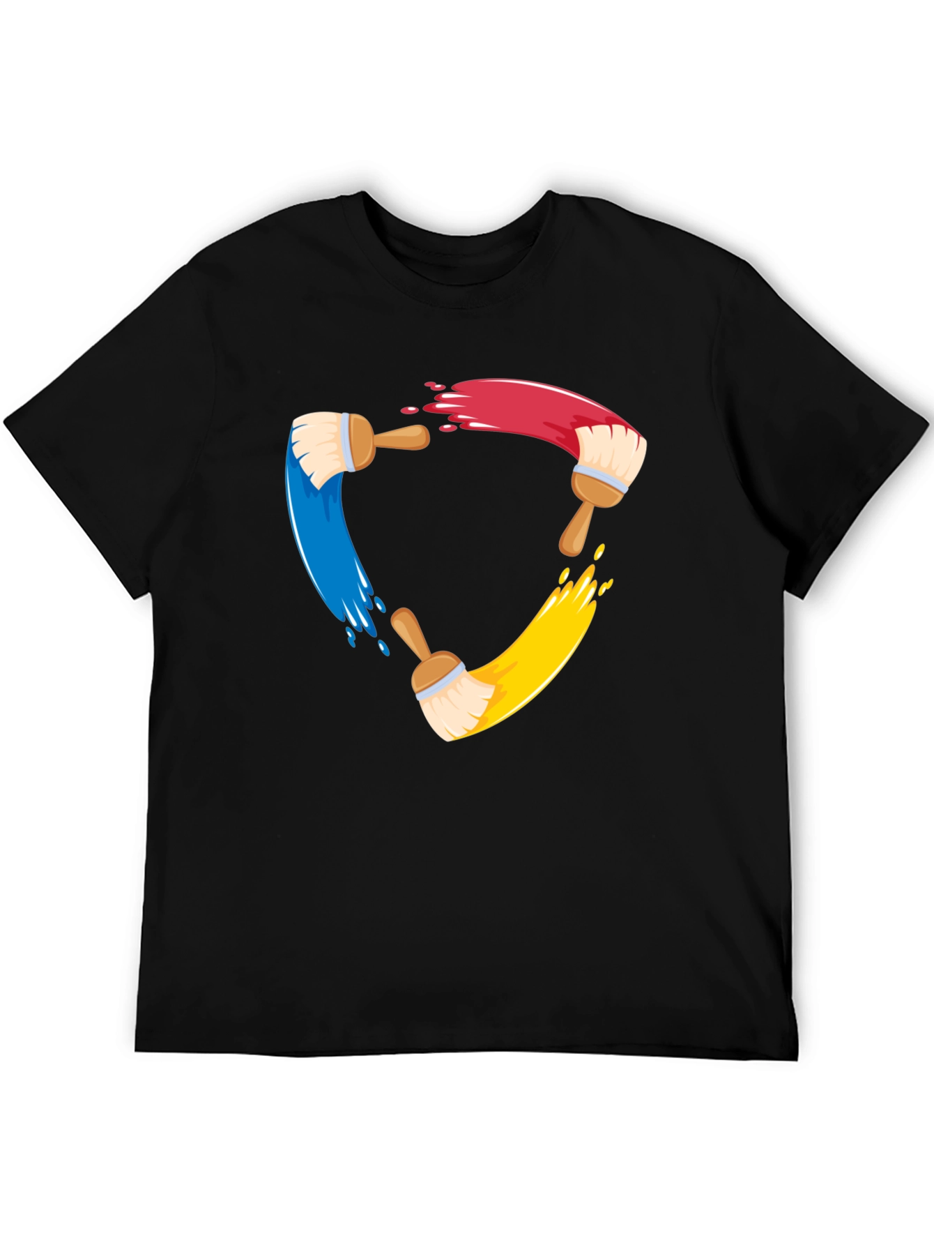 Creative Painters Brush T-Shirt
