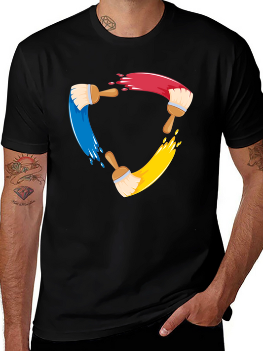 Creative Painters Brush T-Shirt