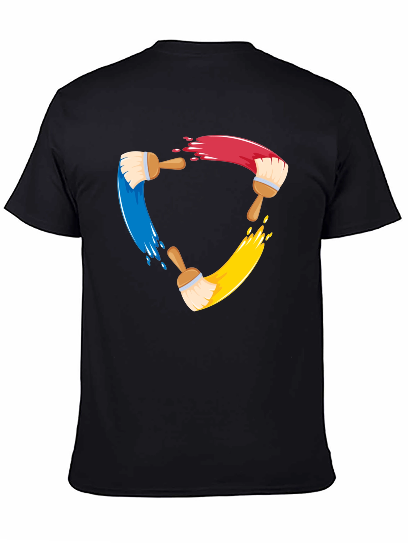 Creative Painters Brush T-Shirt