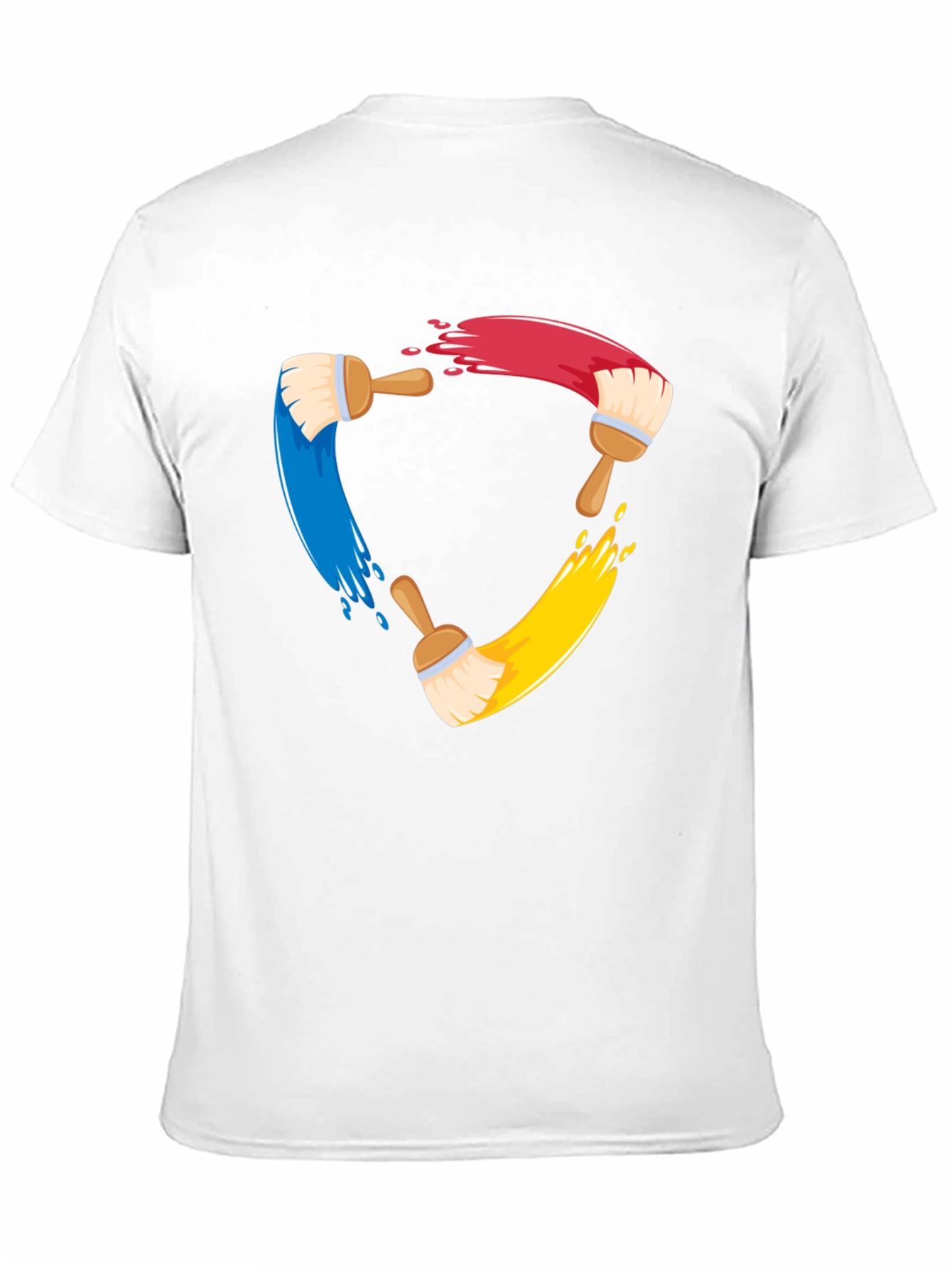 Creative Painters Brush T-Shirt