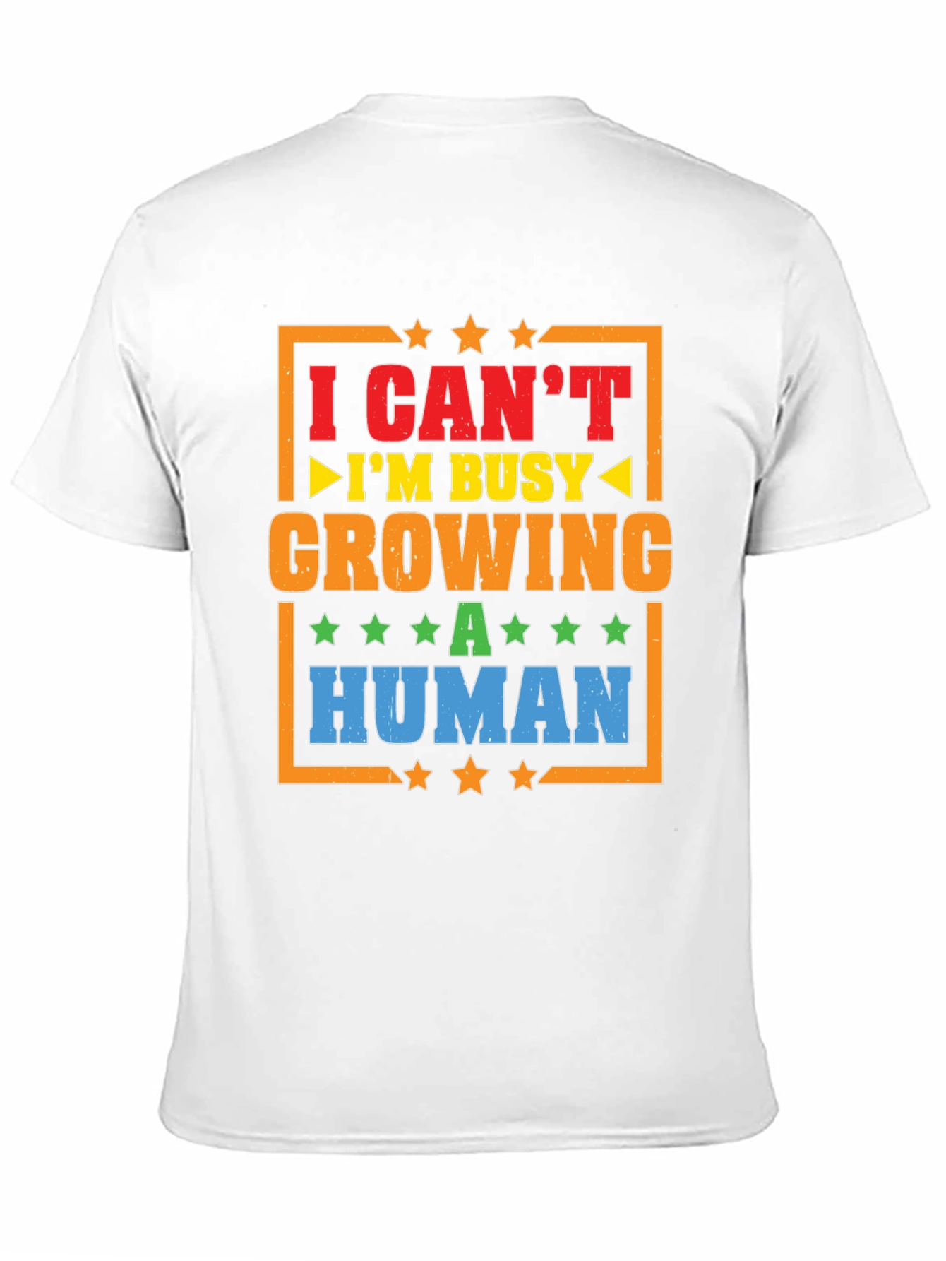 I Cant Im Busy Growing A Human Graphic T-Shirt