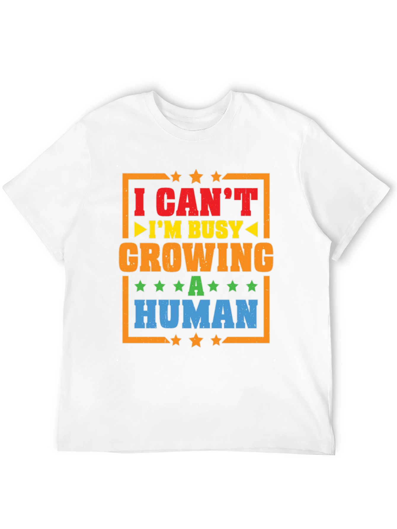 I Cant Im Busy Growing A Human Graphic T-Shirt