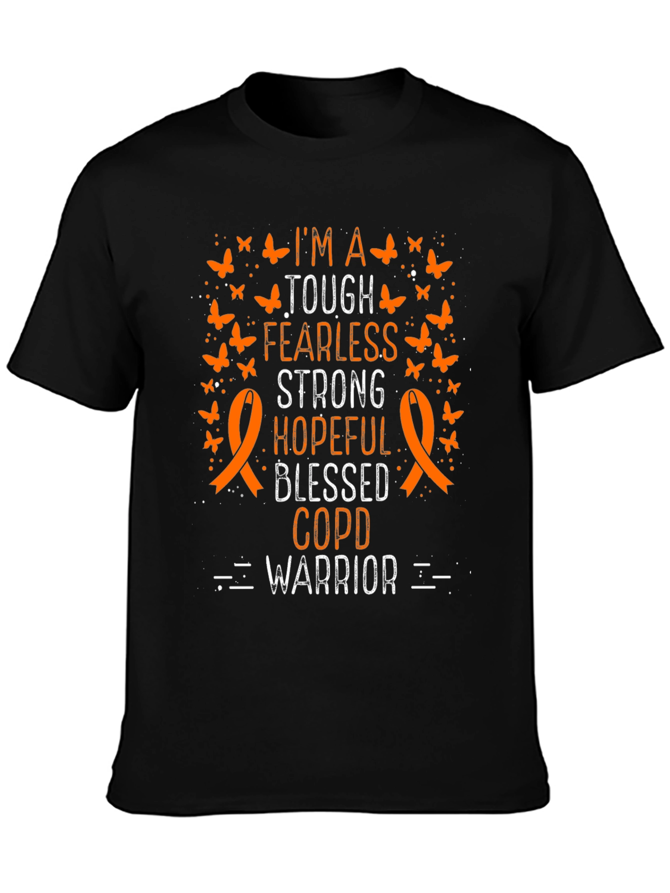 COPD Warrior Butterfly T-Shirt
