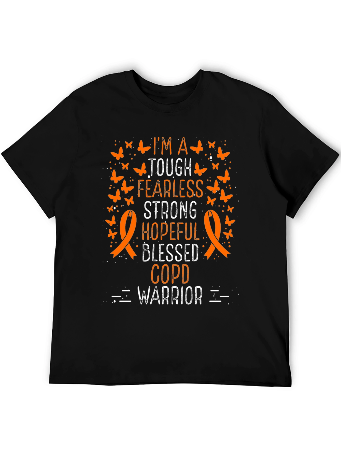 COPD Warrior Butterfly T-Shirt