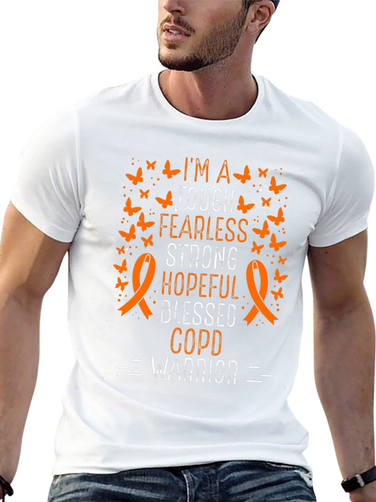 COPD Warrior Butterfly T-Shirt