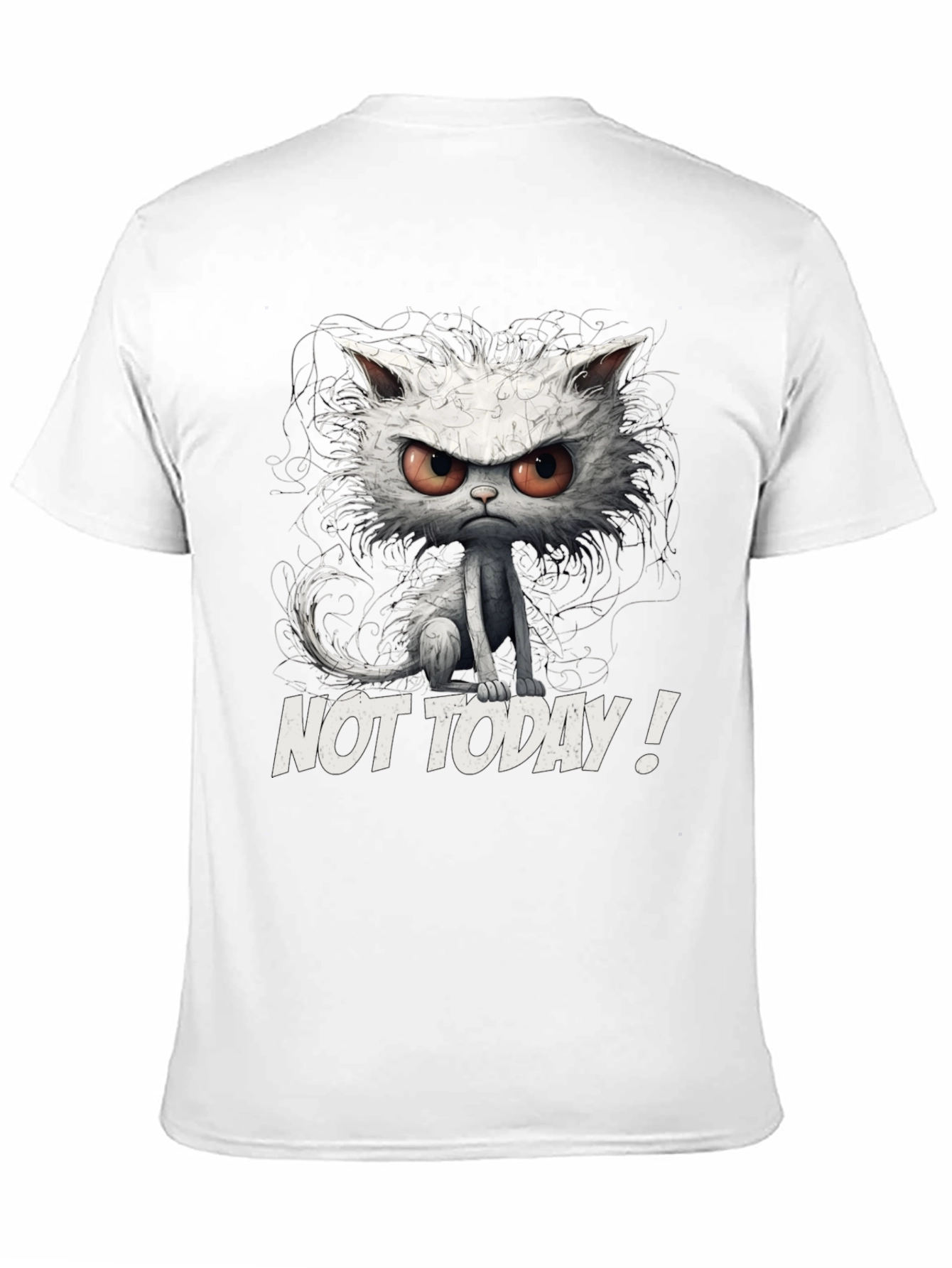 Grumpy Cat Not Today Graphic T-Shirt