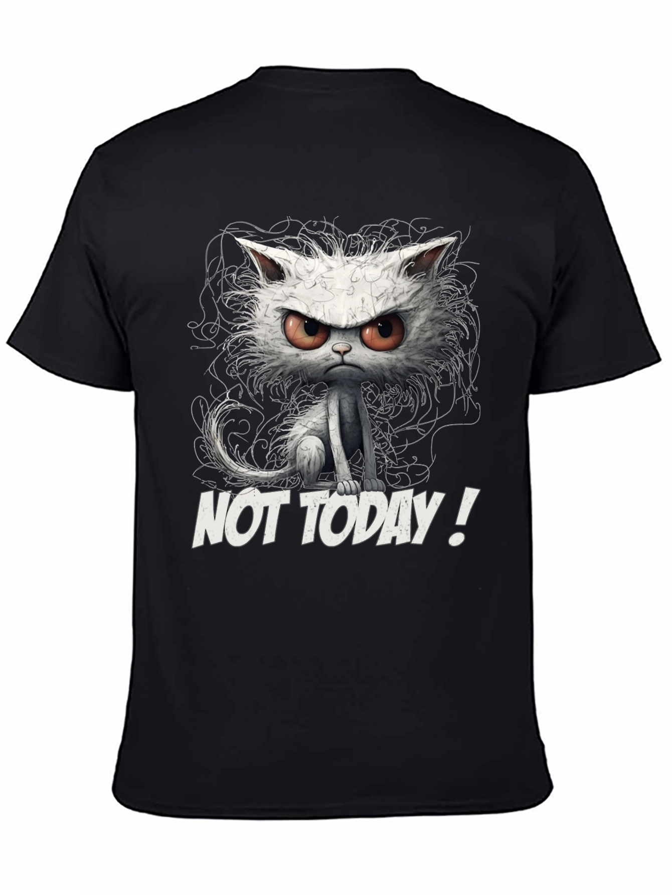 Grumpy Cat Not Today Graphic T-Shirt