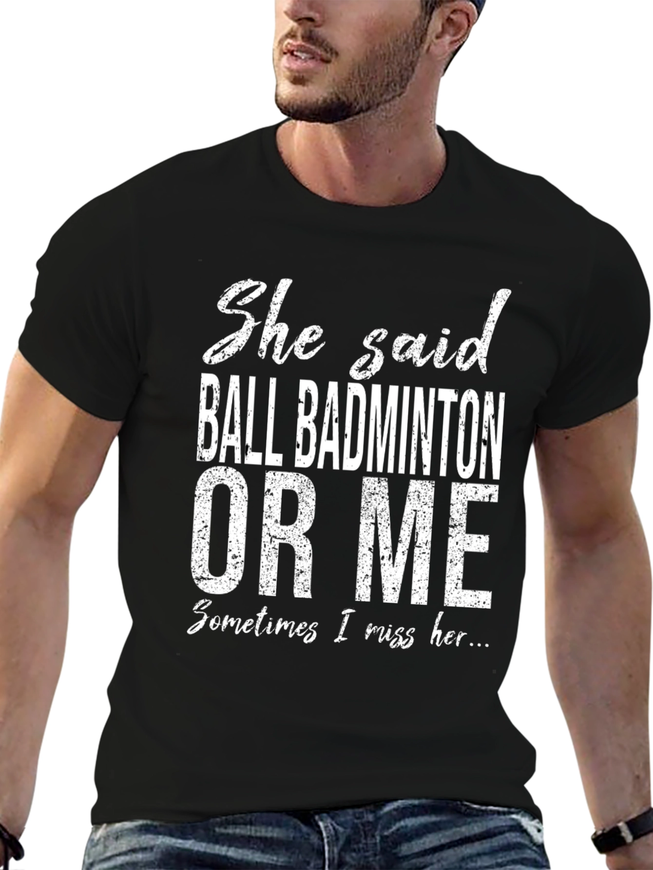 Ball Badminton or Me T-Shirt
