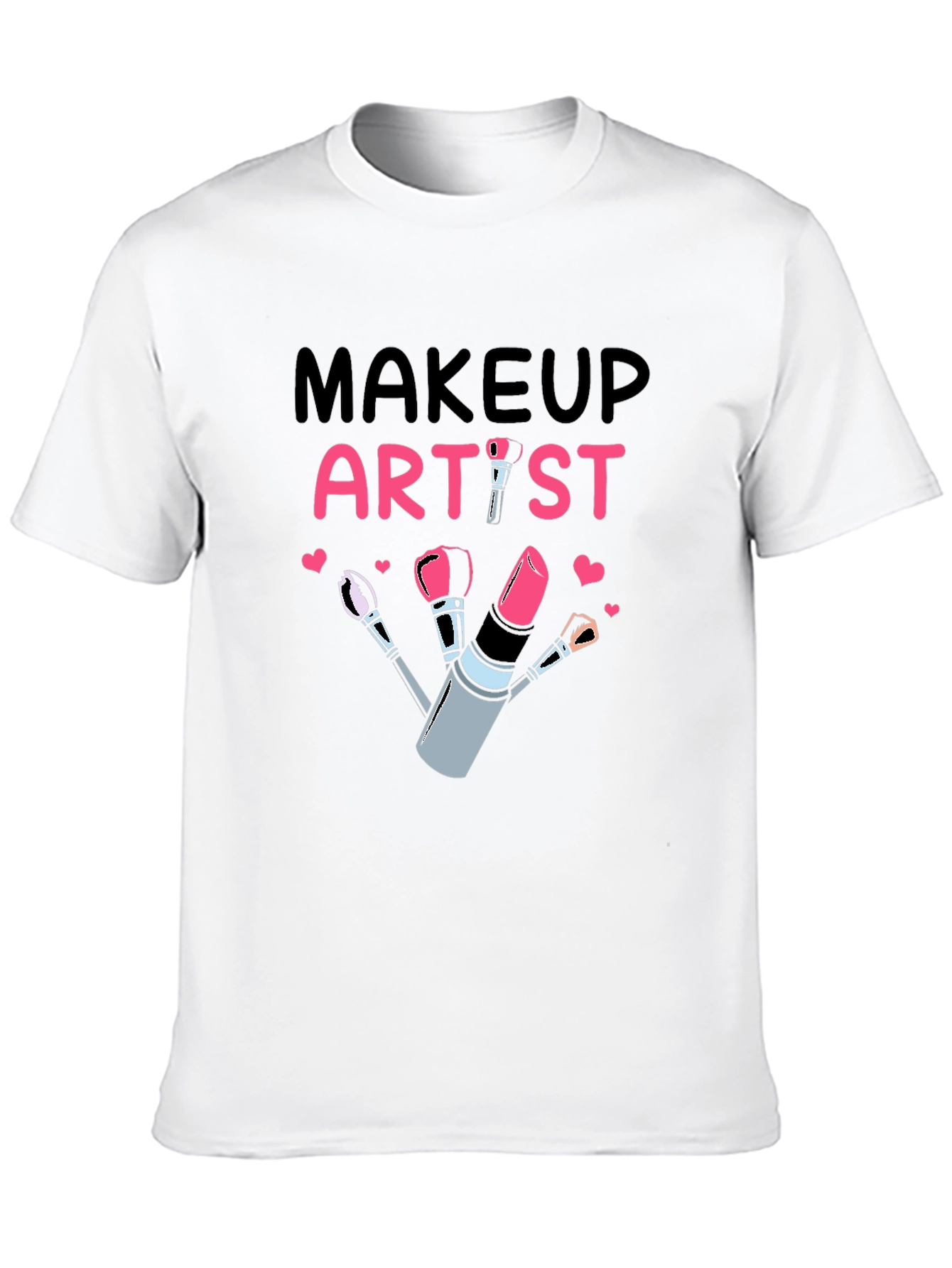 Makeup Artist Black Graphic Tee