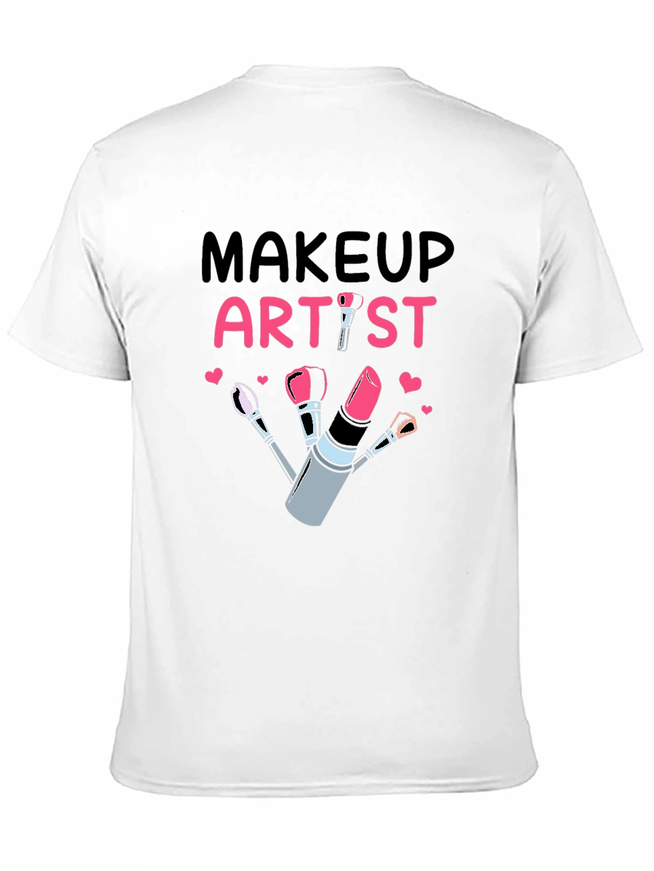 Makeup Artist Black Graphic Tee