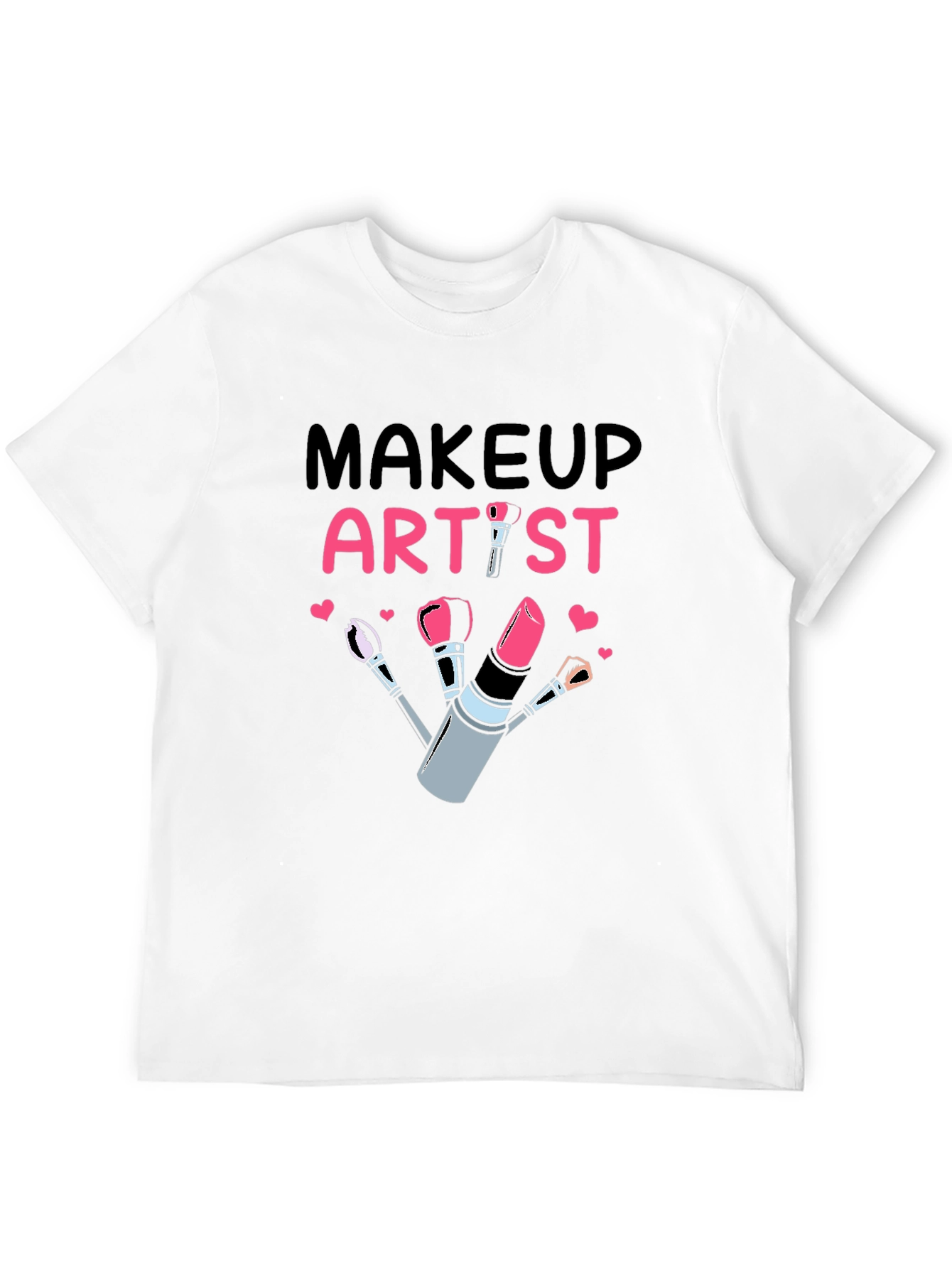 Makeup Artist Black Graphic Tee