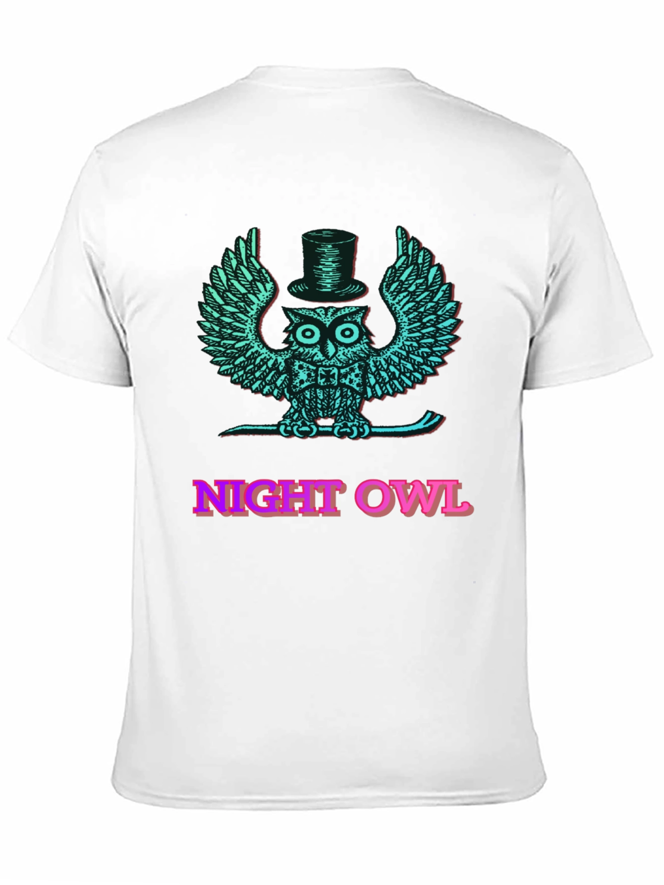 Night Owl Graphic Tee - Cool Mens T-Shirt