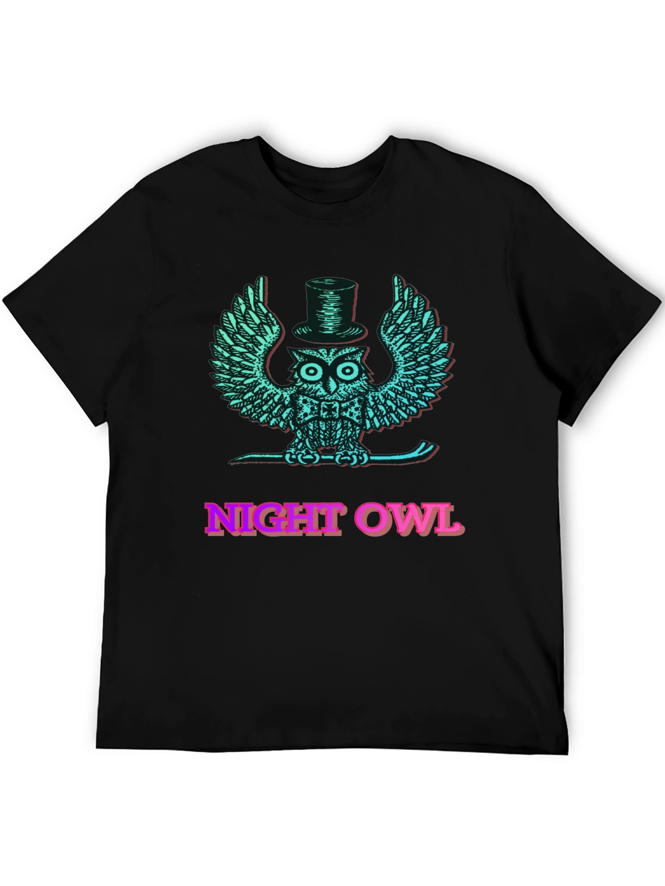 Night Owl Graphic Tee - Cool Mens T-Shirt