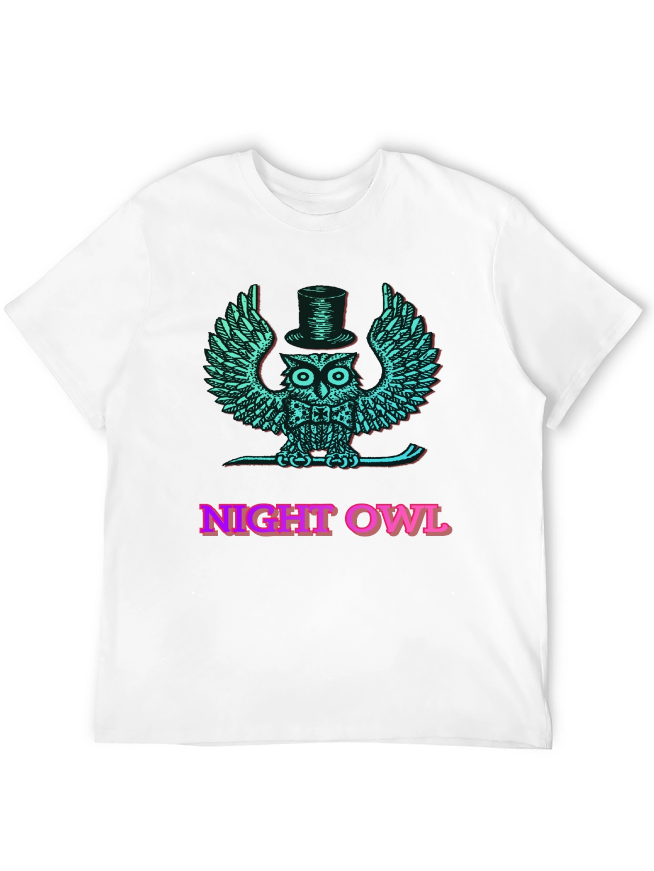 Night Owl Graphic Tee - Cool Mens T-Shirt