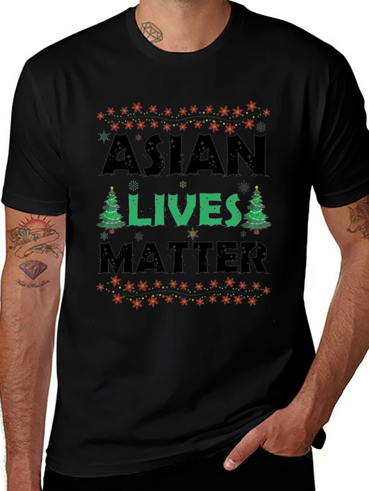 Asian Lives Matter Christmas T-Shirt