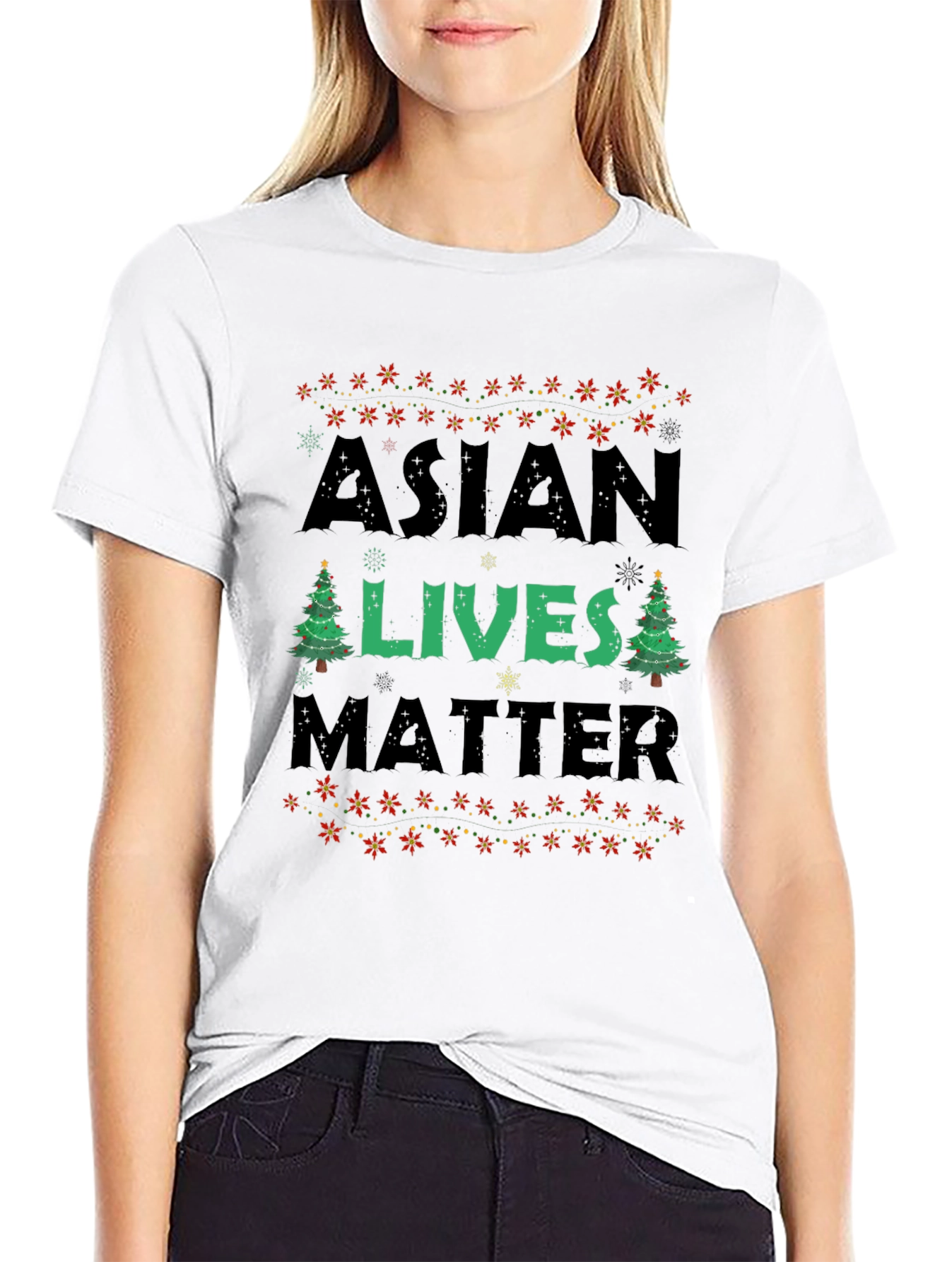 Asian Lives Matter Christmas T-Shirt