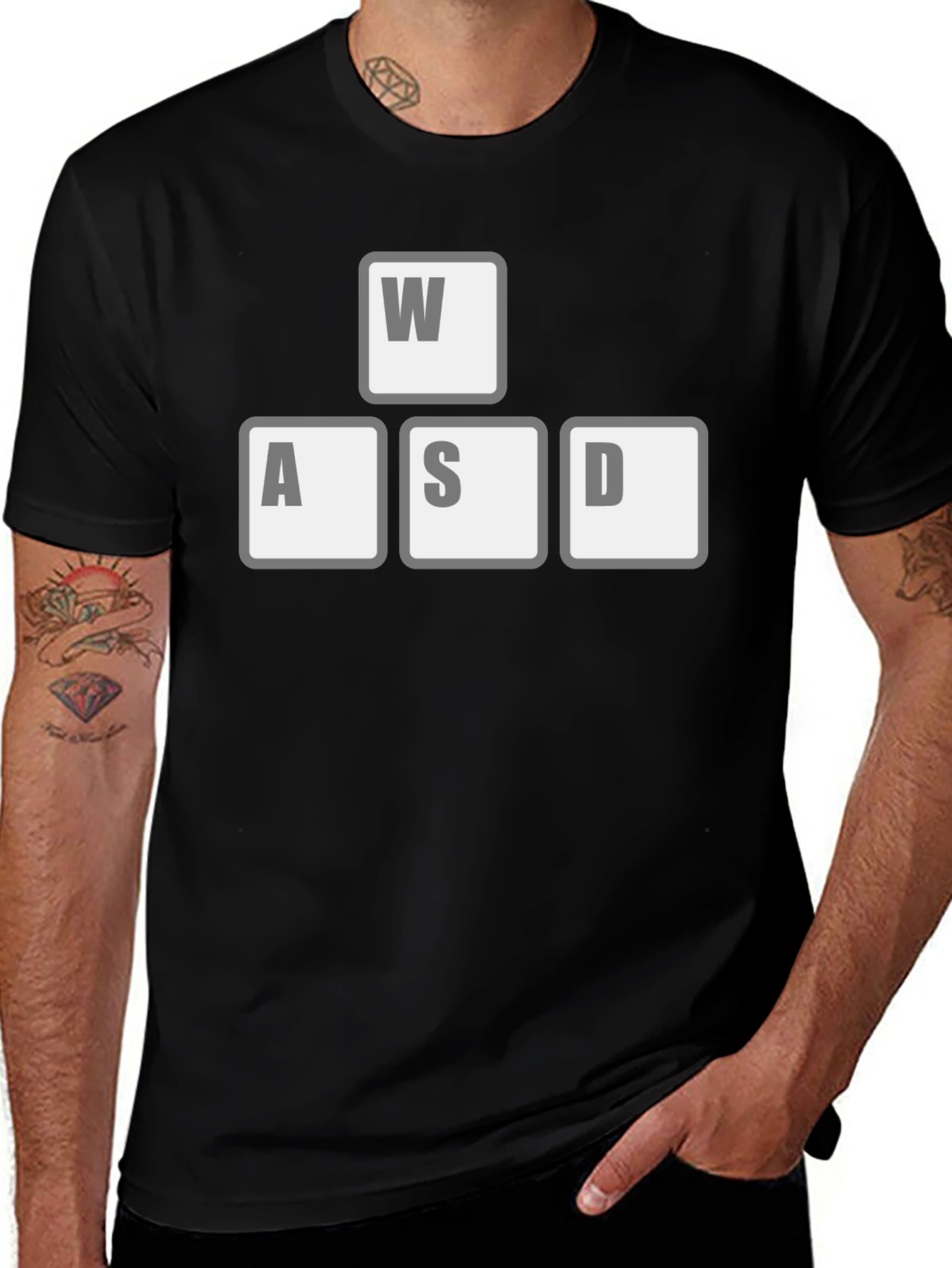 WASD Gaming T-Shirt - Gamer Keys Tee