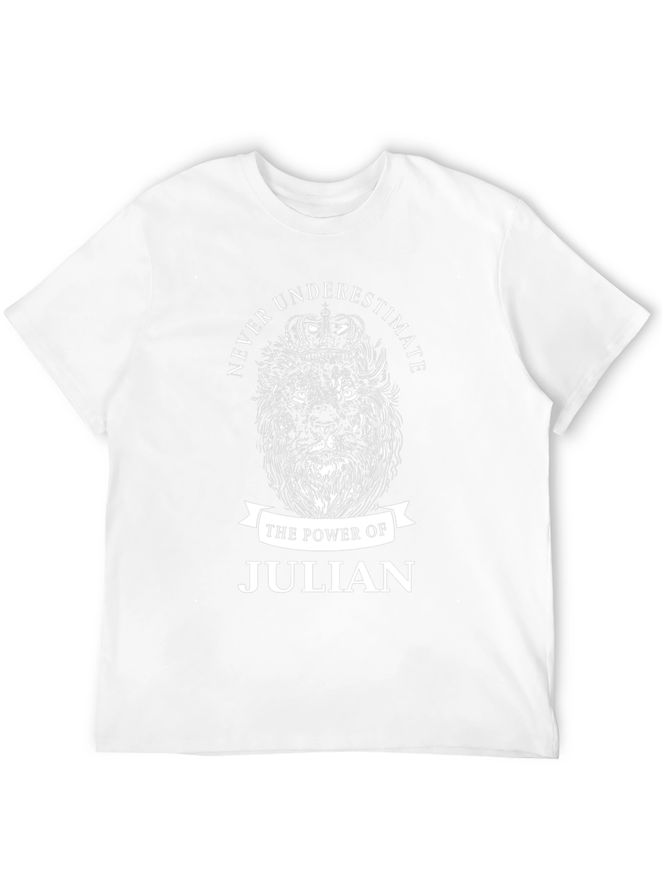 Never Underestimate Julian Lion Graphic Tee