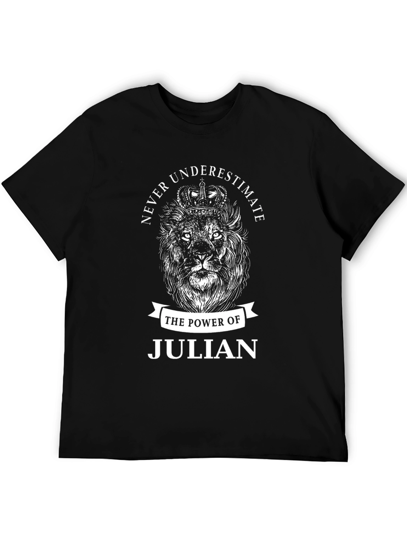 Never Underestimate Julian Lion Graphic Tee