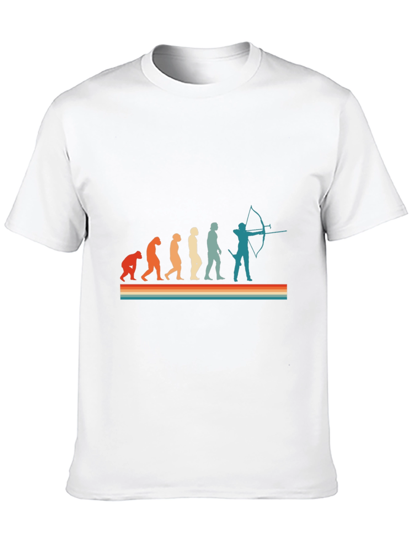 Evolution of Archery T-Shirt - Funny Bow Hunter Tee