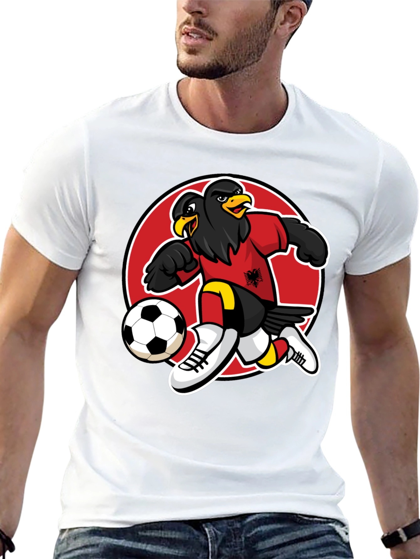 Albanian Eagle Soccer T-Shirt