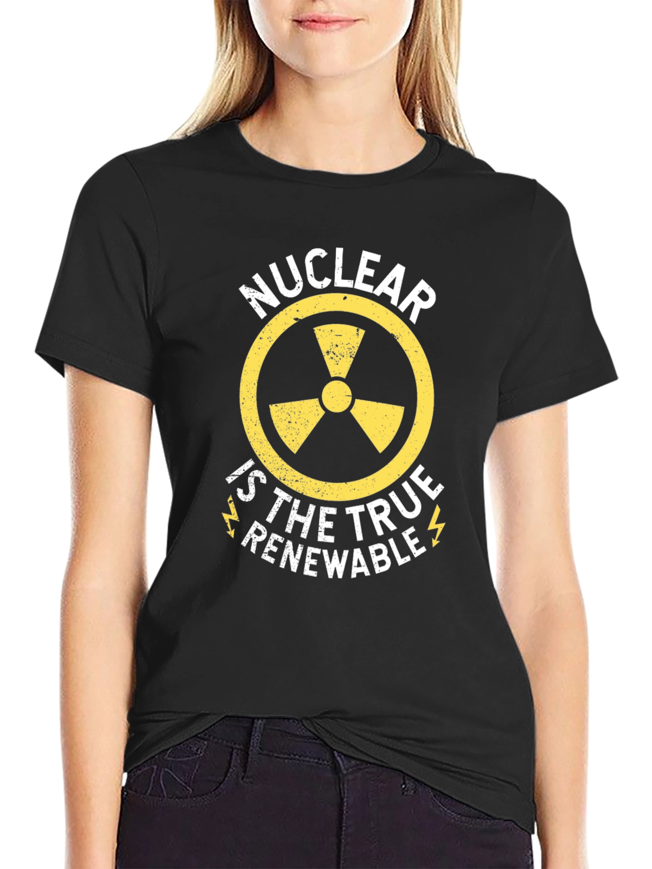 Nuclear is True Renewable Black T-Shirt