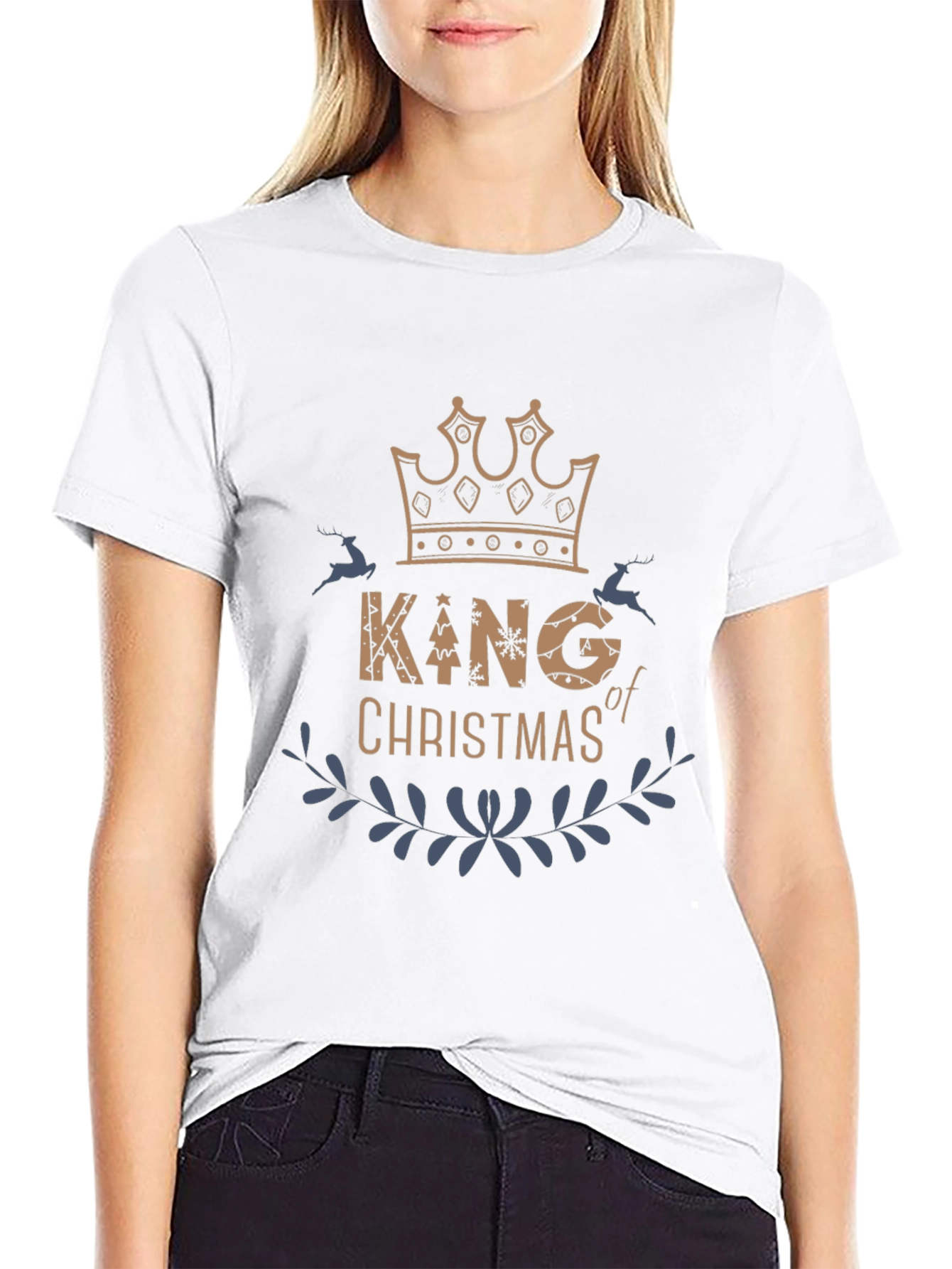 King of Christmas Graphic T-Shirt
