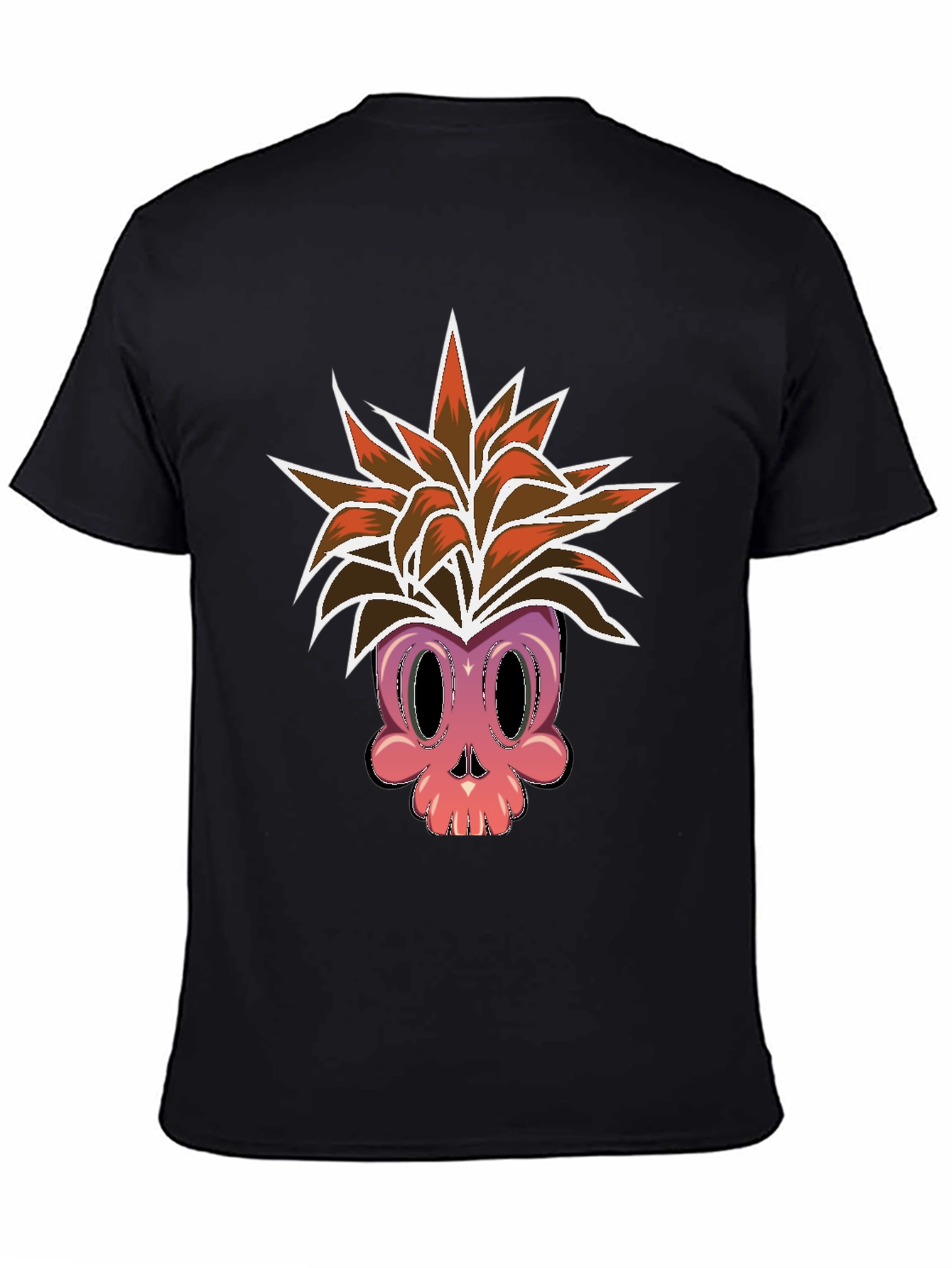 Skull Pineapple Graphic Tee