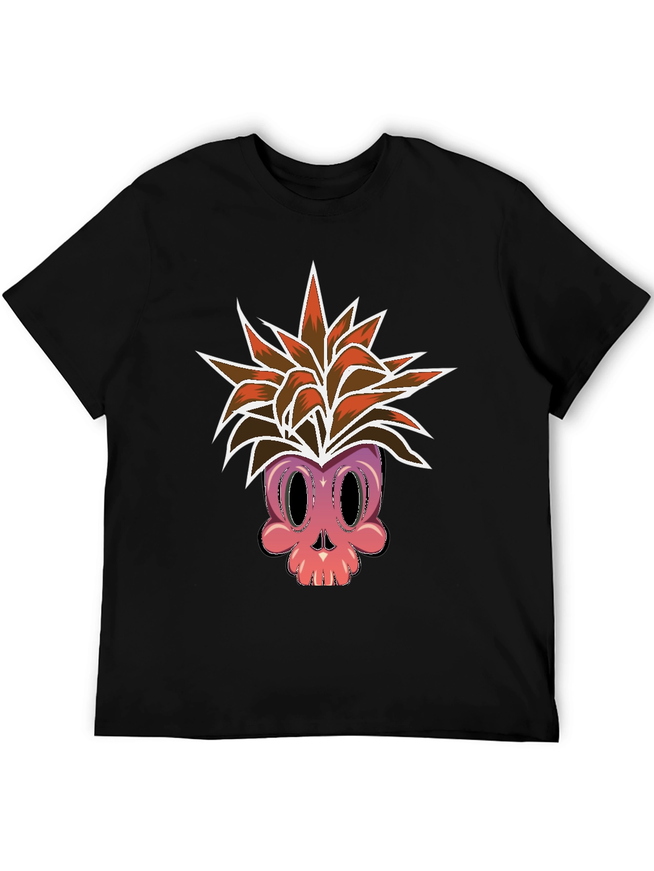 Skull Pineapple Graphic Tee