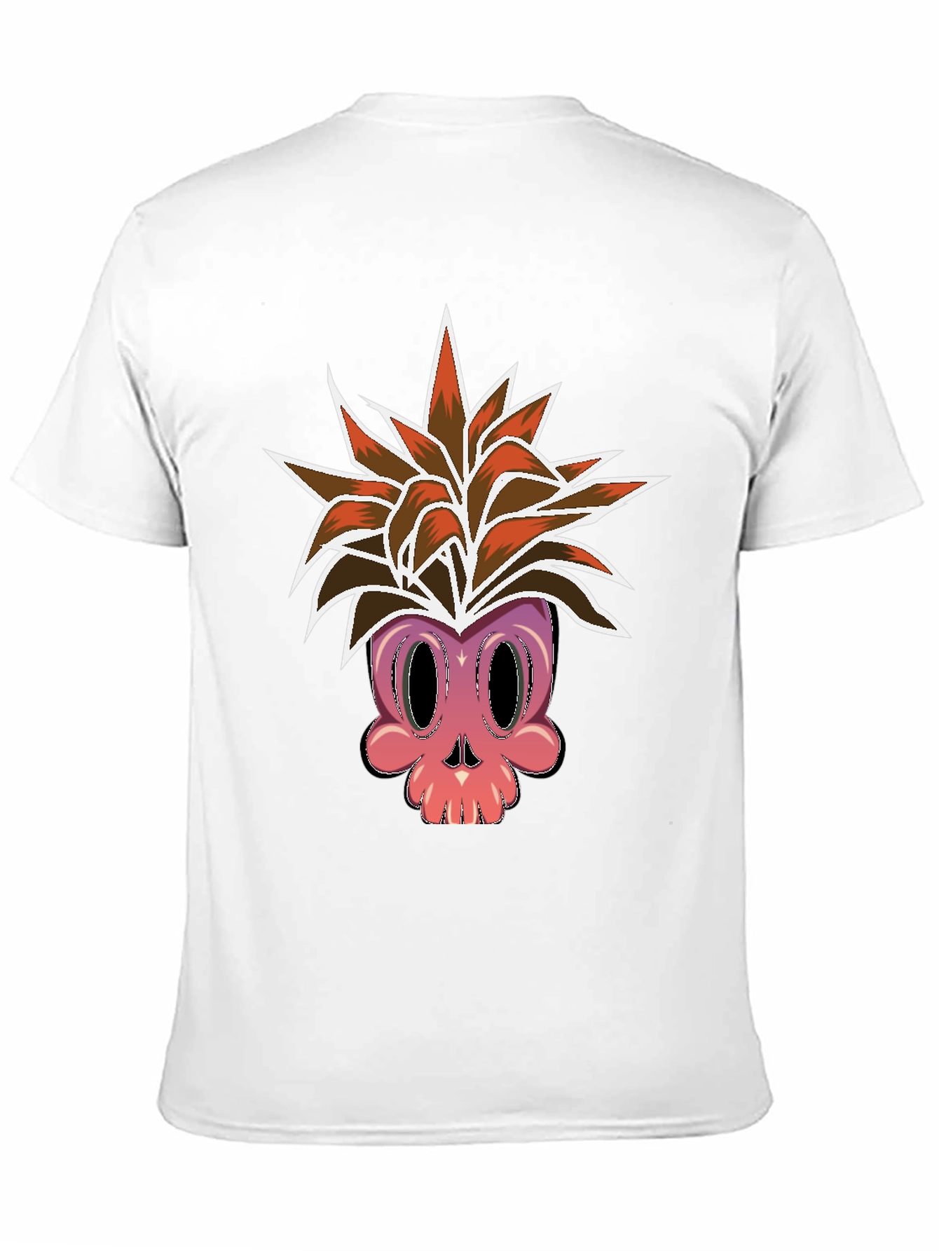 Skull Pineapple Graphic Tee