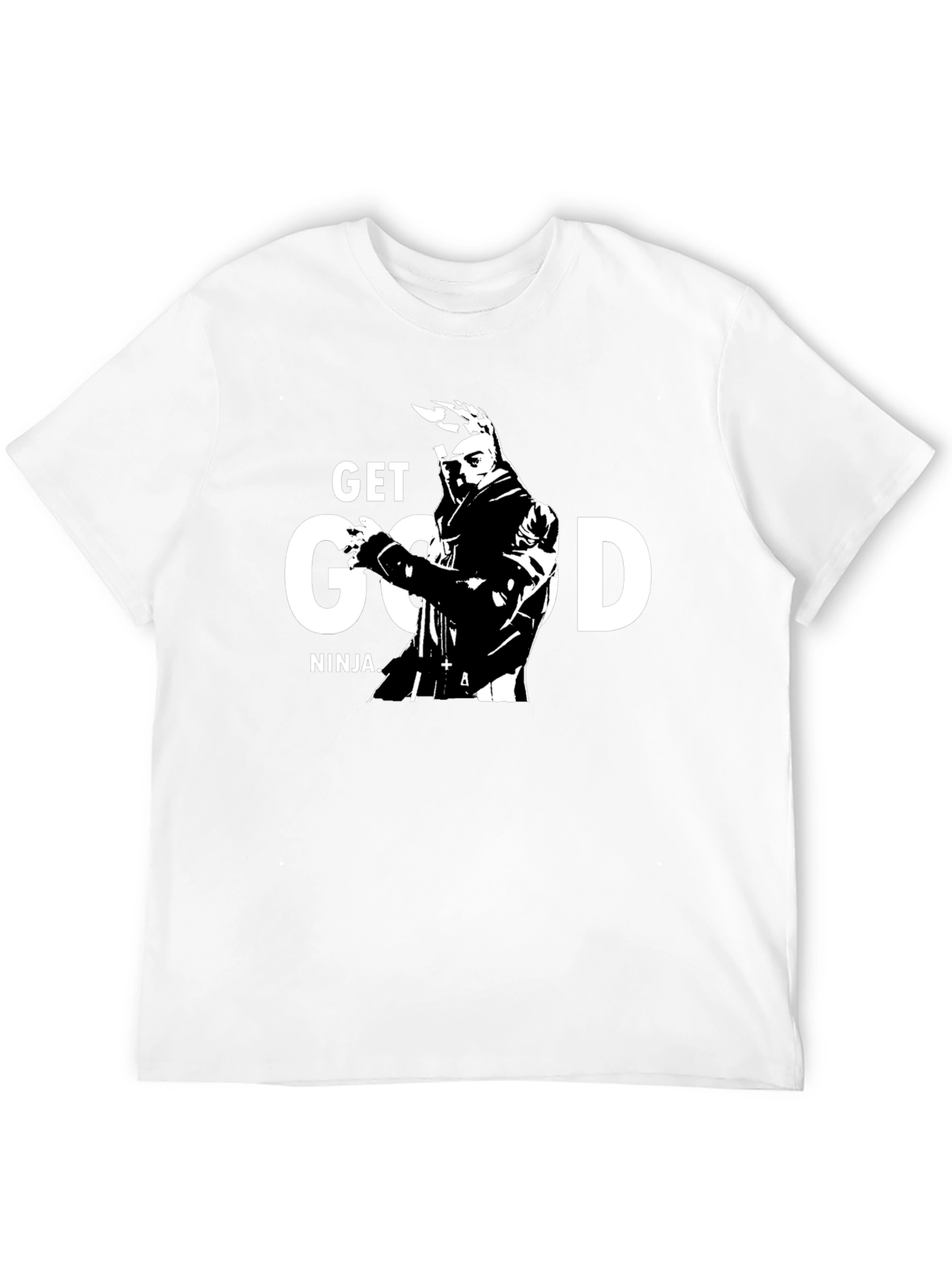 Get Good Ninja Graphic T-Shirt - Stylish Black Tee