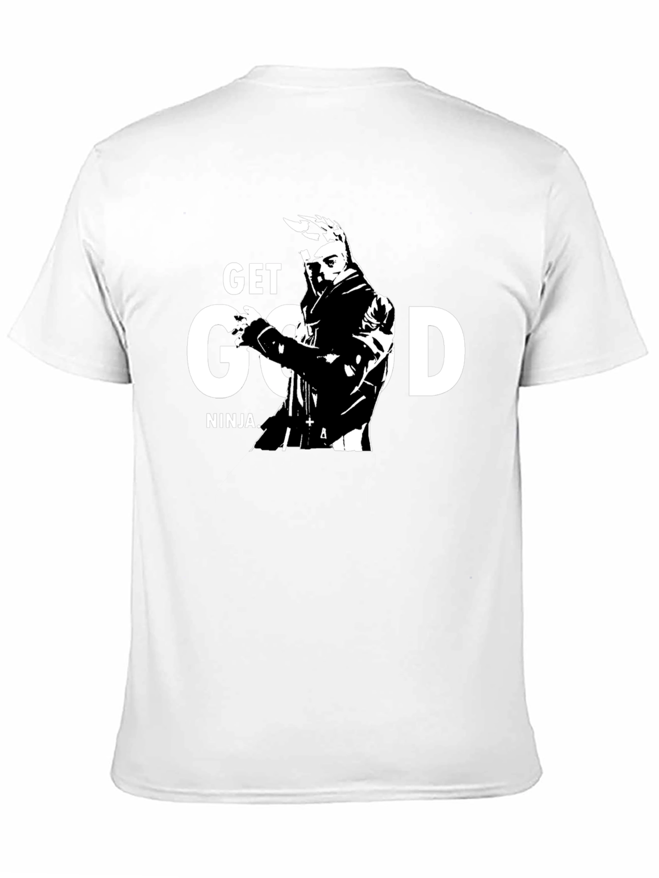 Get Good Ninja Graphic T-Shirt - Stylish Black Tee