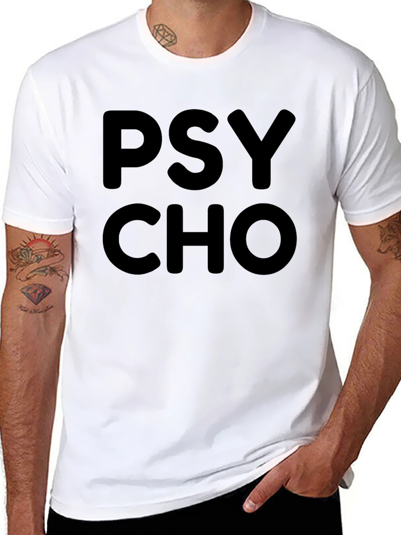 Psycho Graphic Print Tee