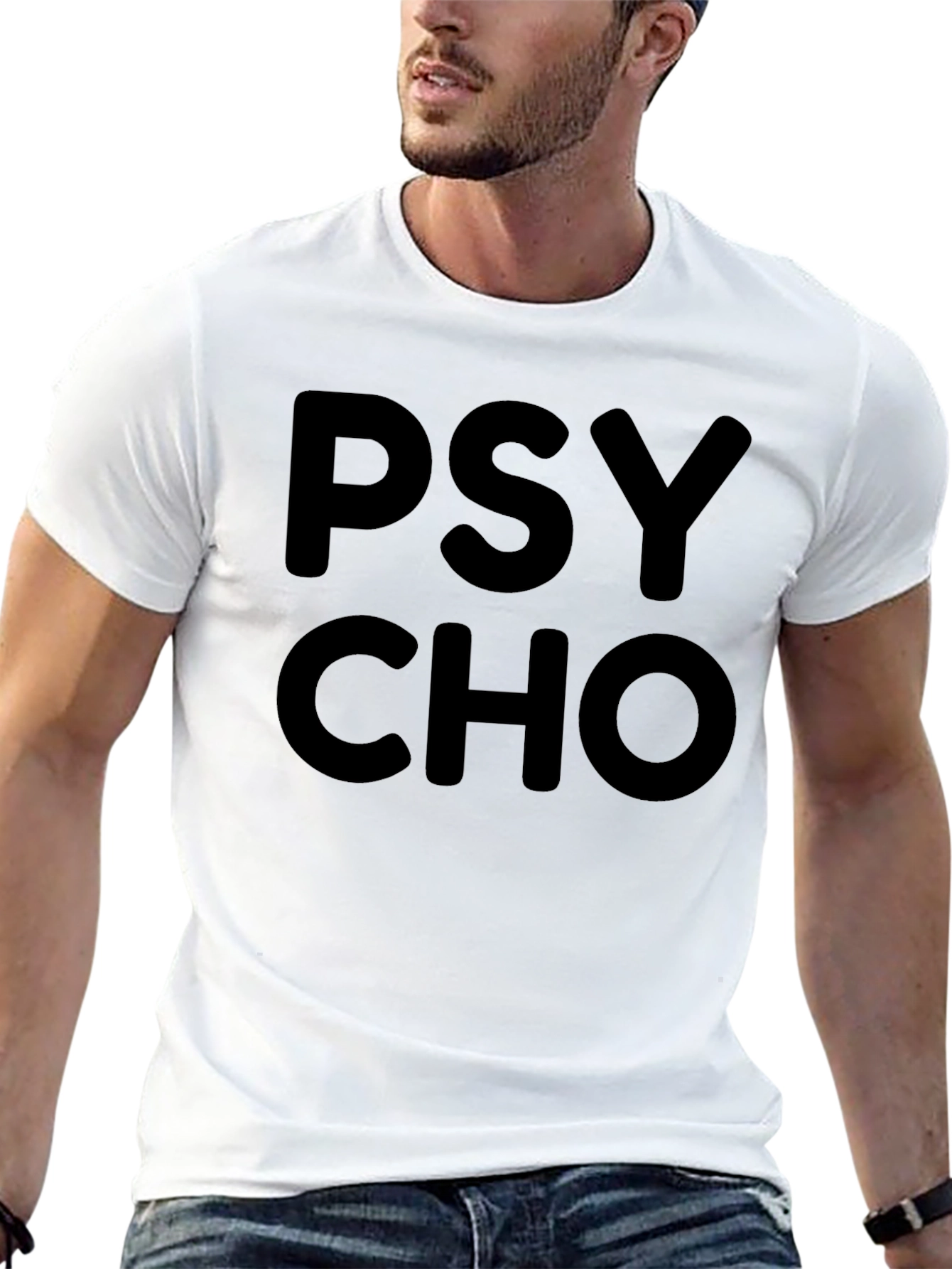 Psycho Graphic Print Tee