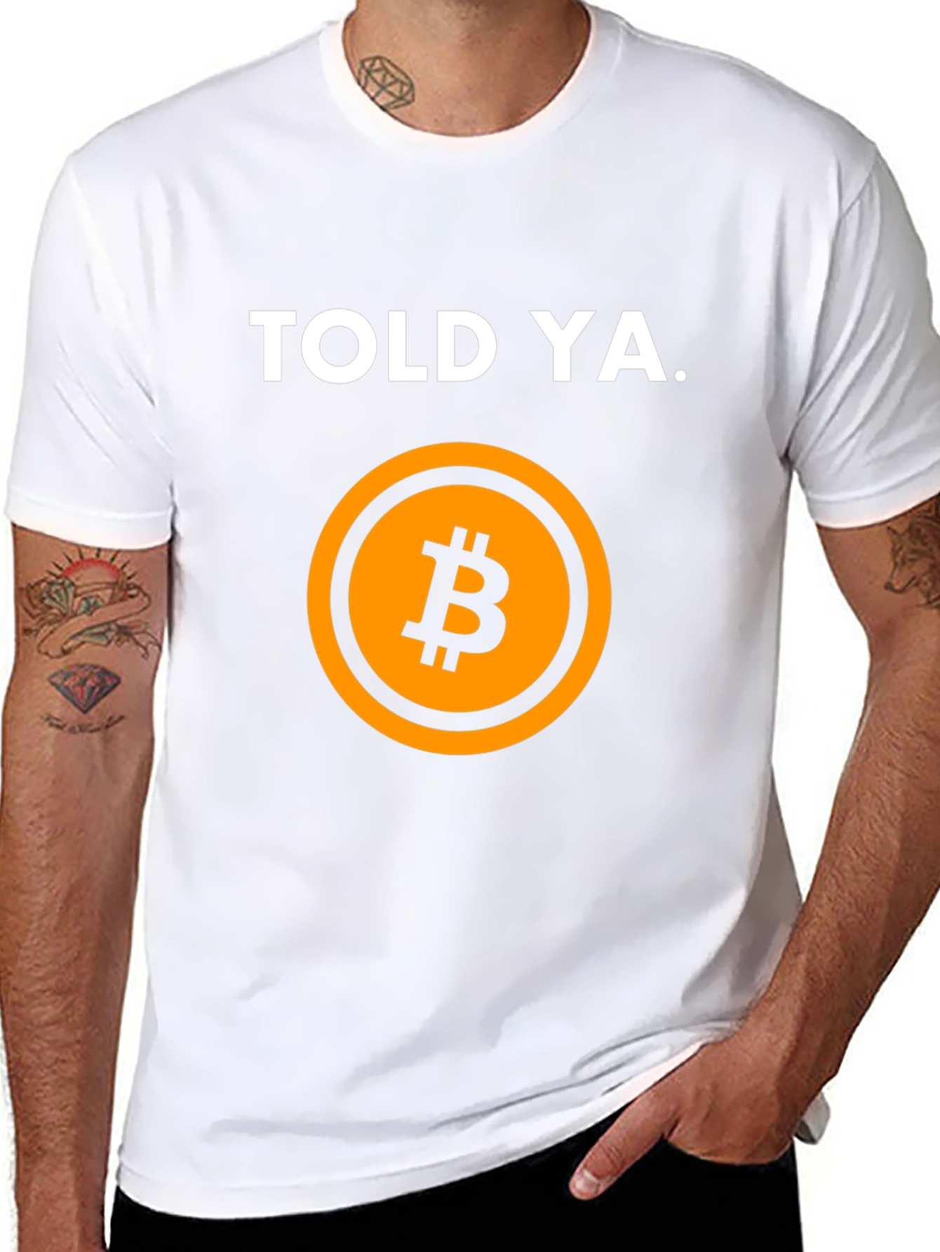 Told Ya Bitcoin Graphic Tee