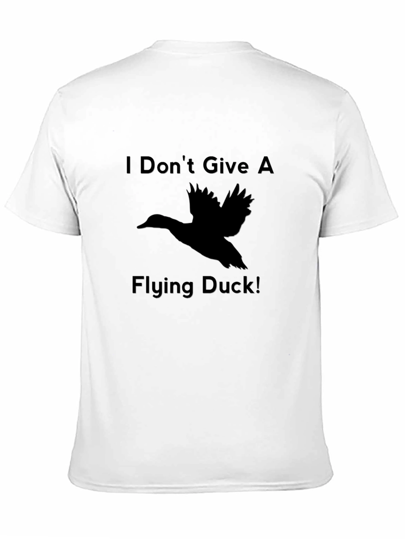 I Dont Give A Flying Duck Graphic Tee