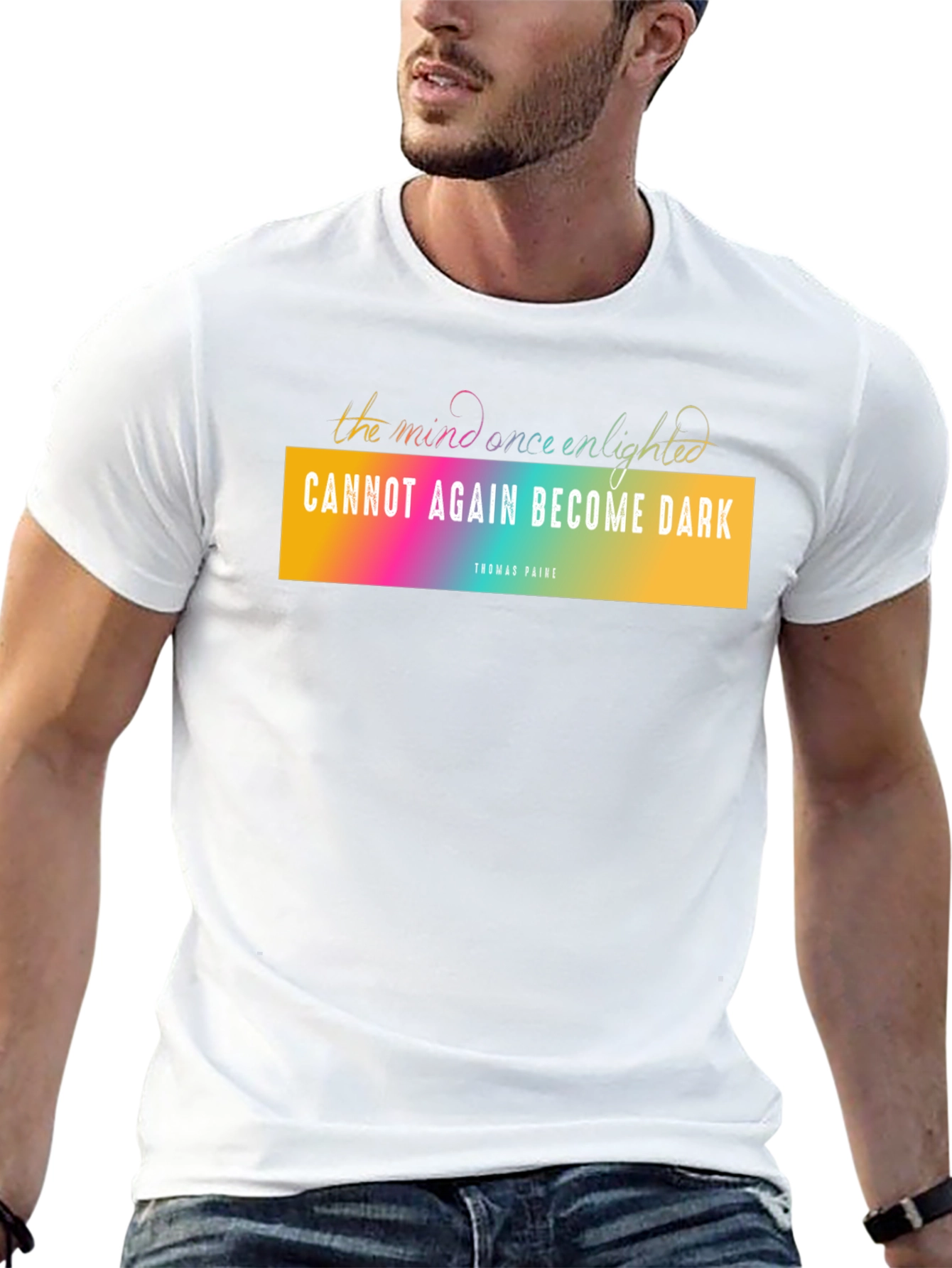 Enlightened Mind T-Shirt - Motivational Quote