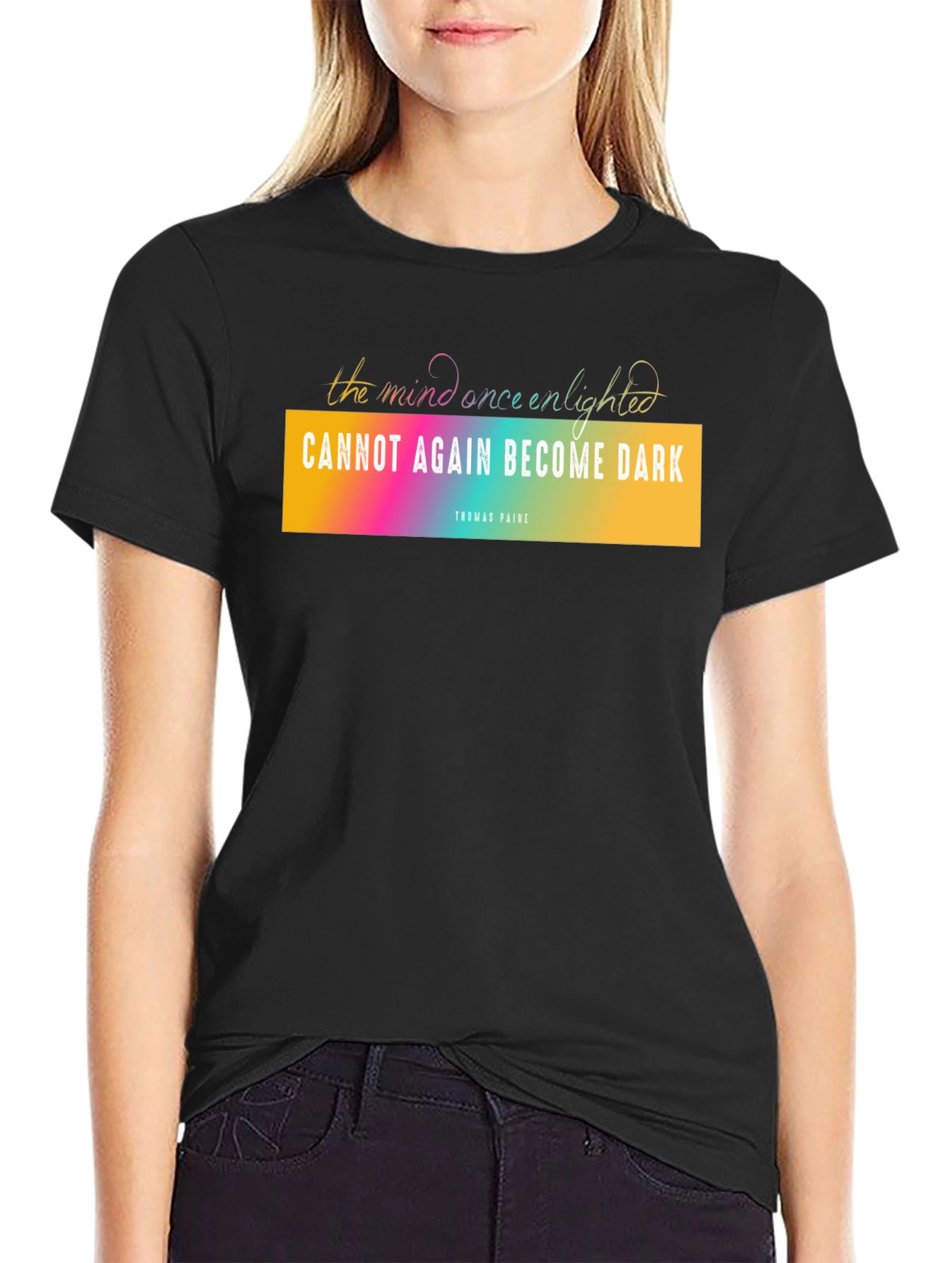 Enlightened Mind T-Shirt - Motivational Quote