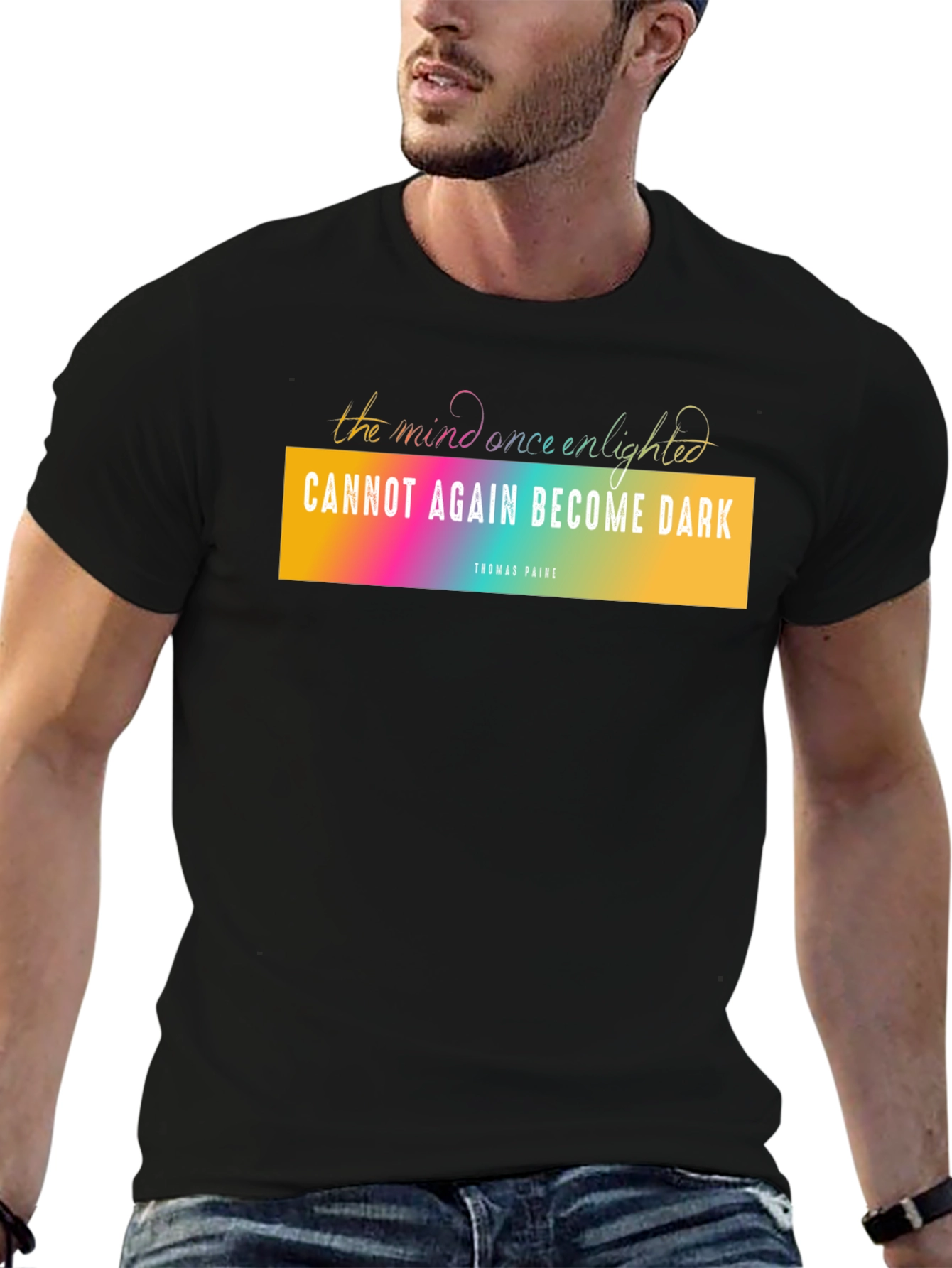 Enlightened Mind T-Shirt - Motivational Quote