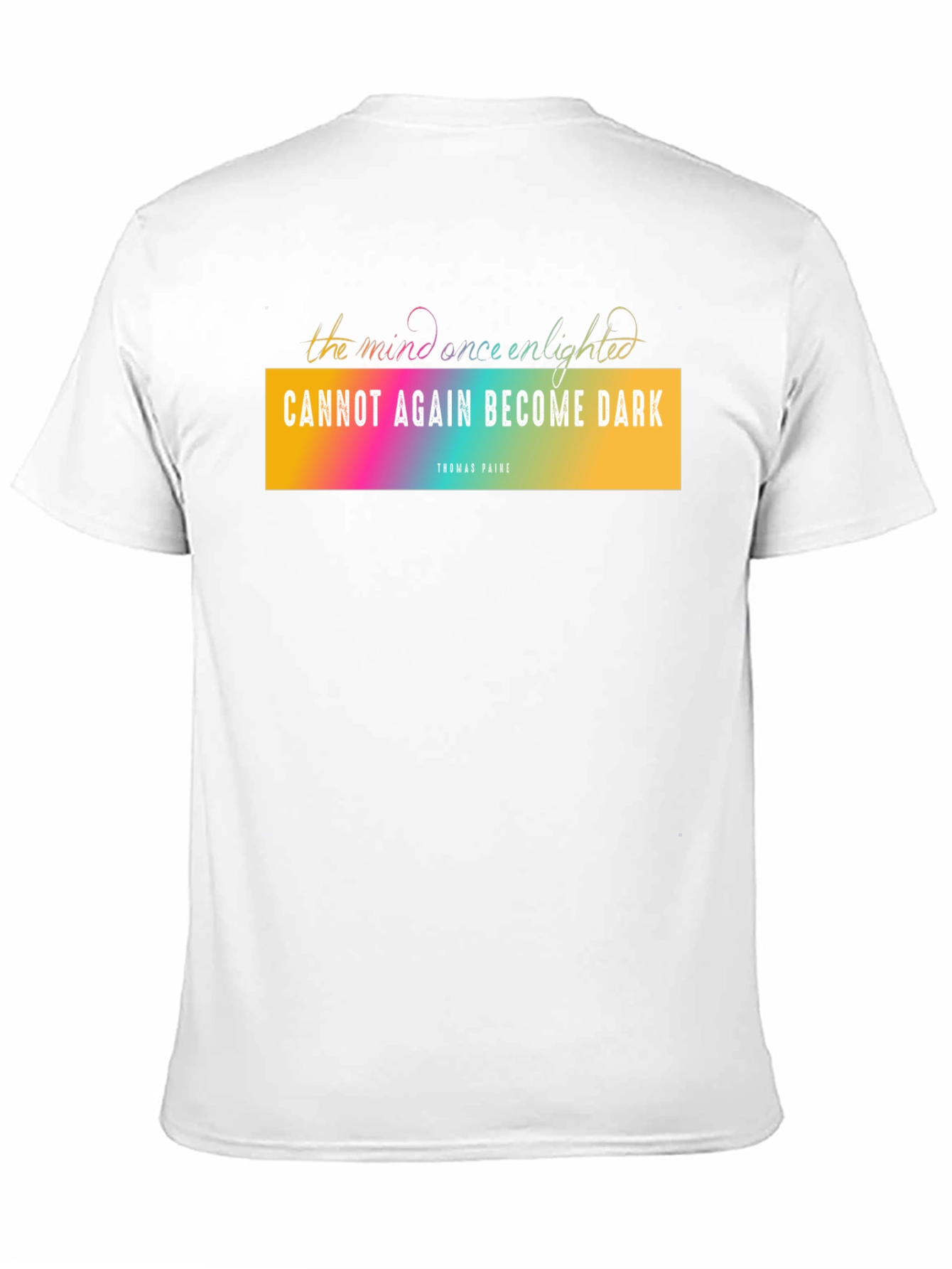 Enlightened Mind T-Shirt - Motivational Quote