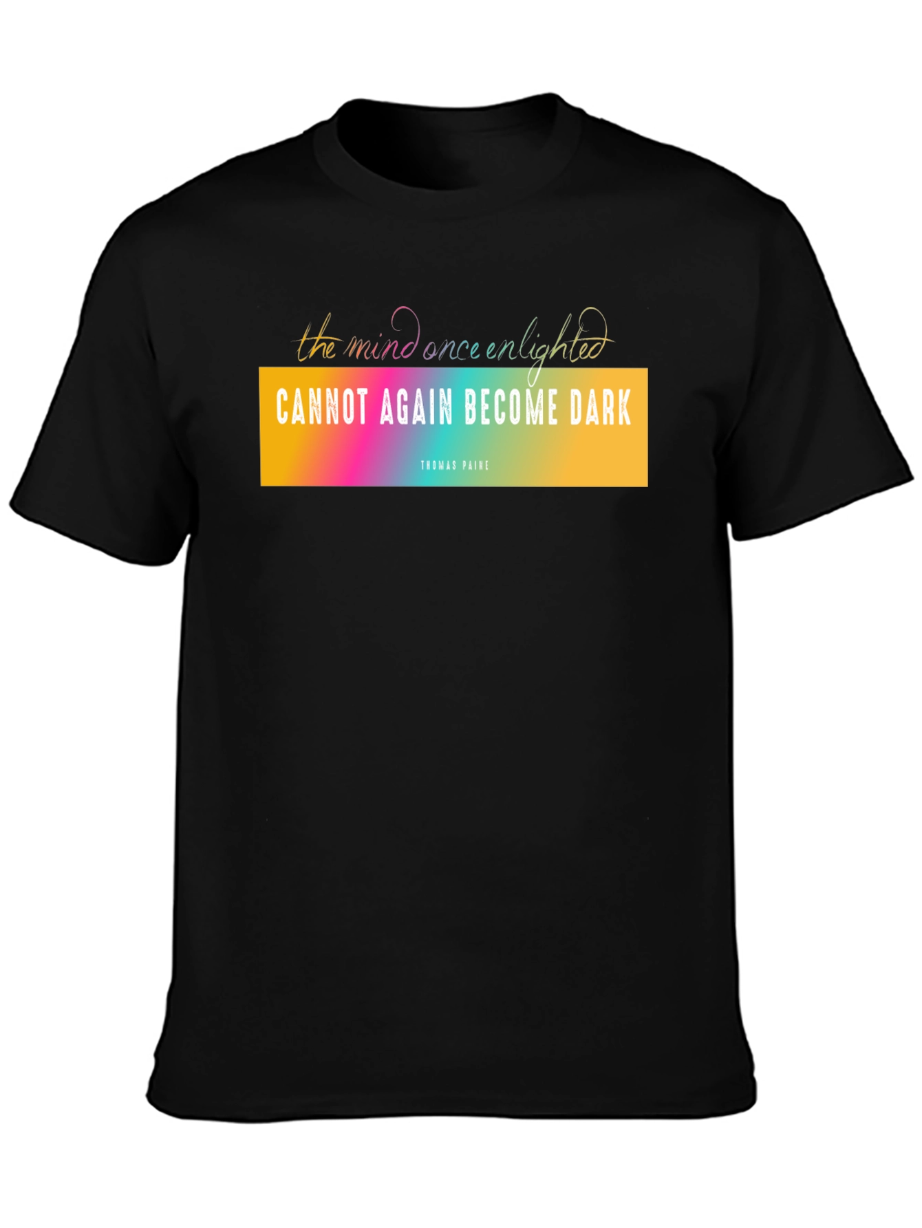Enlightened Mind T-Shirt - Motivational Quote