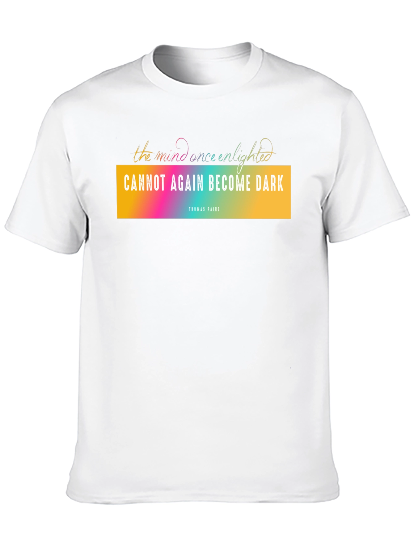 Enlightened Mind T-Shirt - Motivational Quote