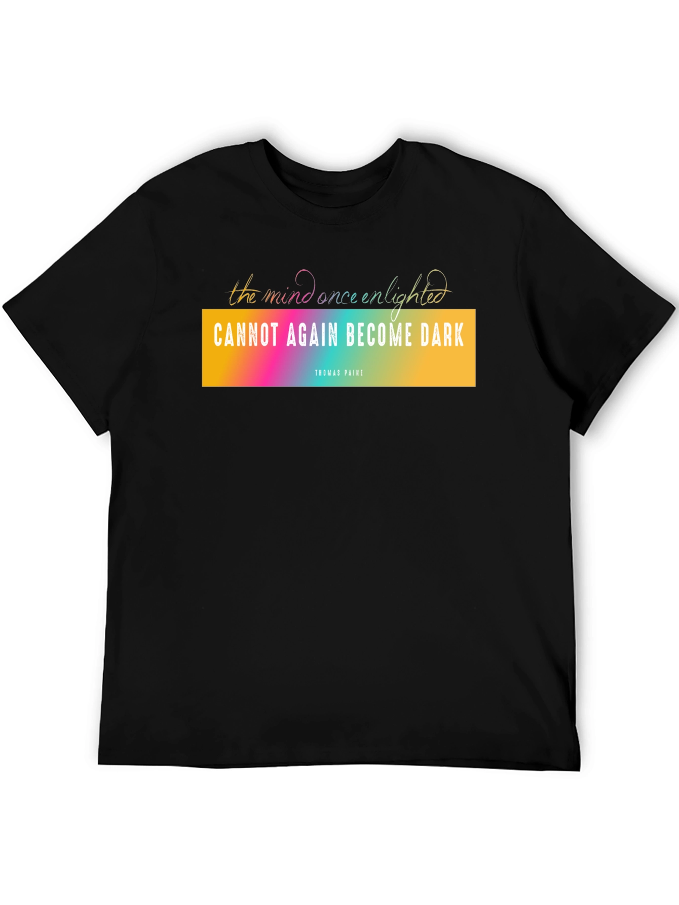 Enlightened Mind T-Shirt - Motivational Quote