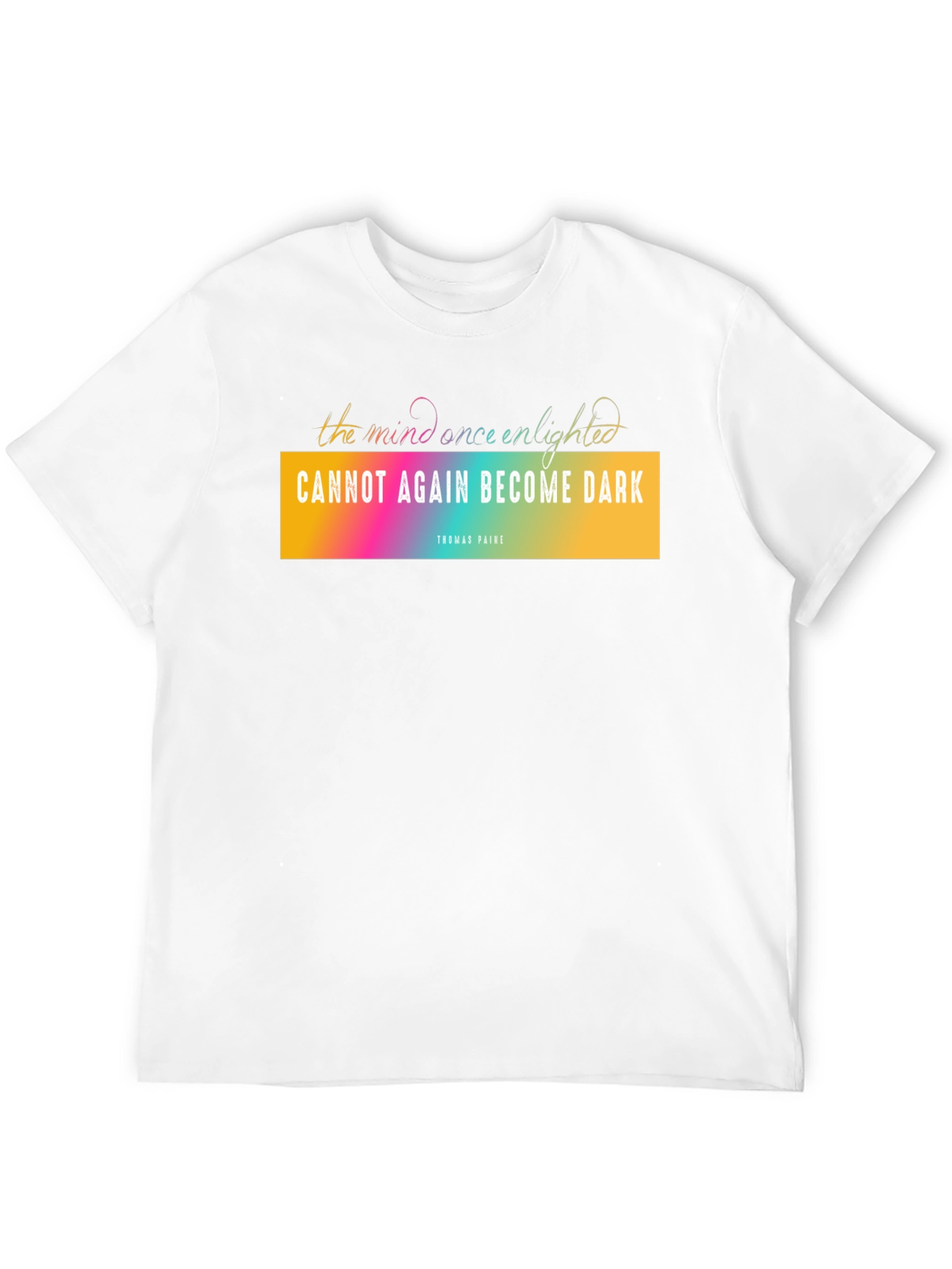 Enlightened Mind T-Shirt - Motivational Quote