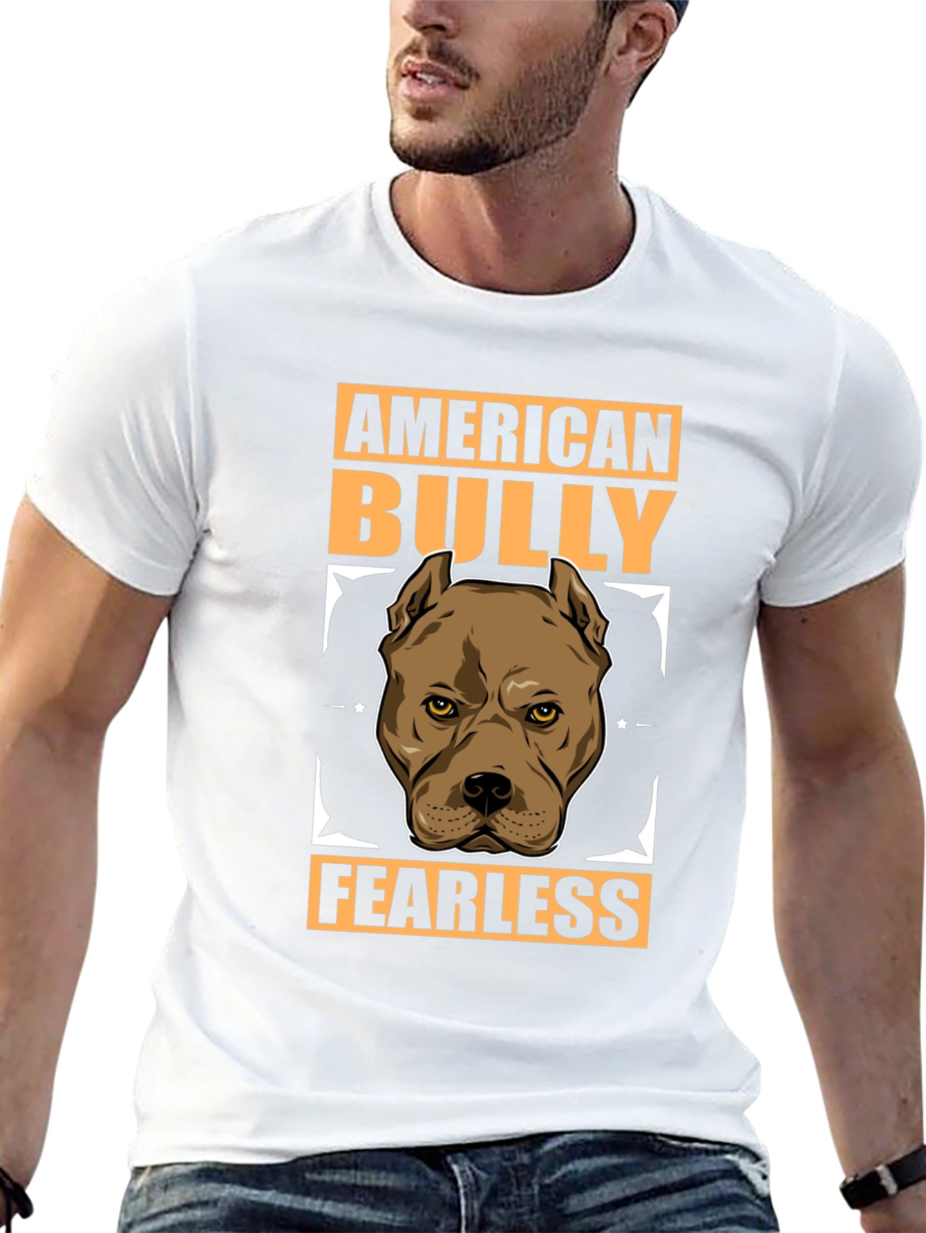 American Bully Fearless Graphic Tee