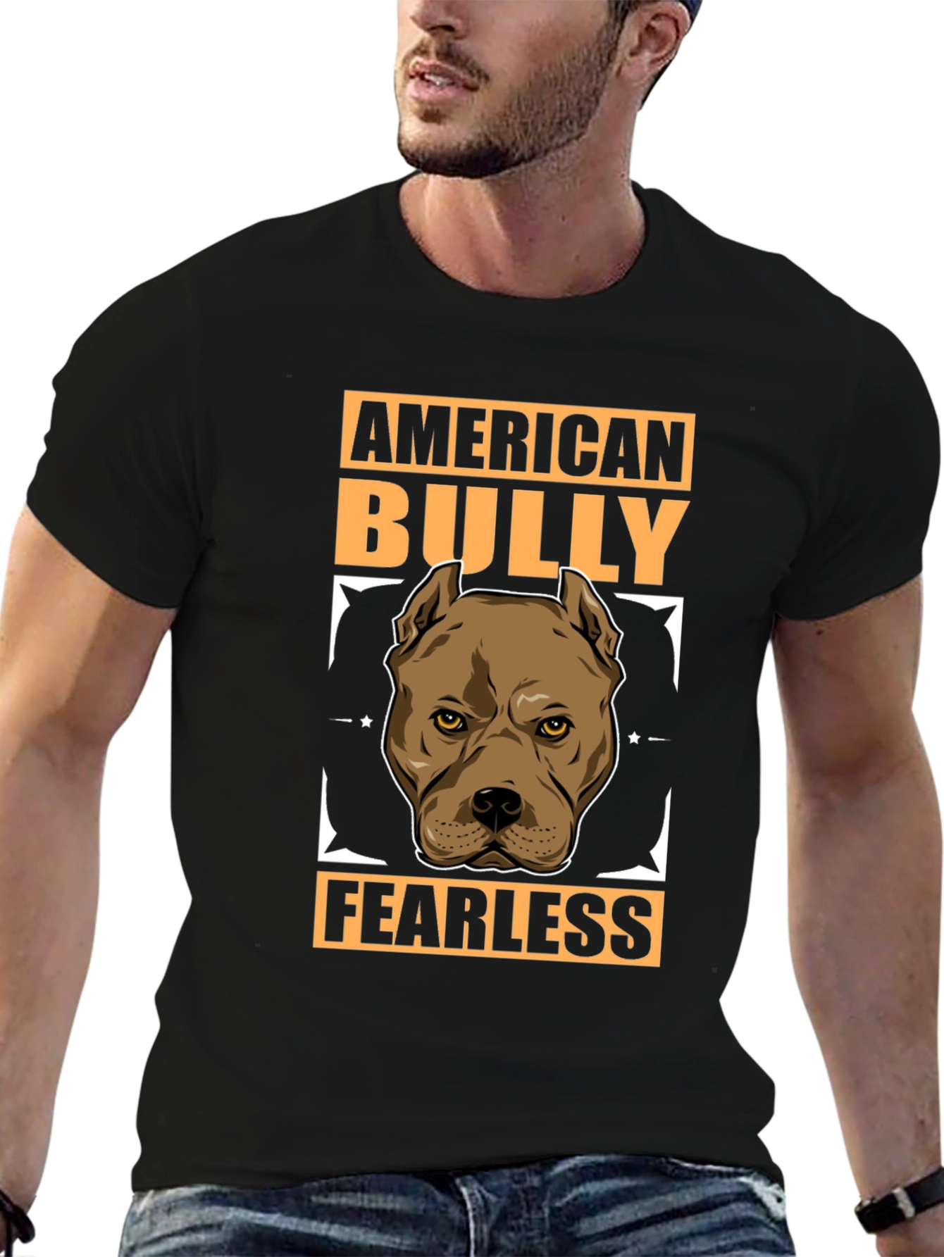 American Bully Fearless Graphic Tee
