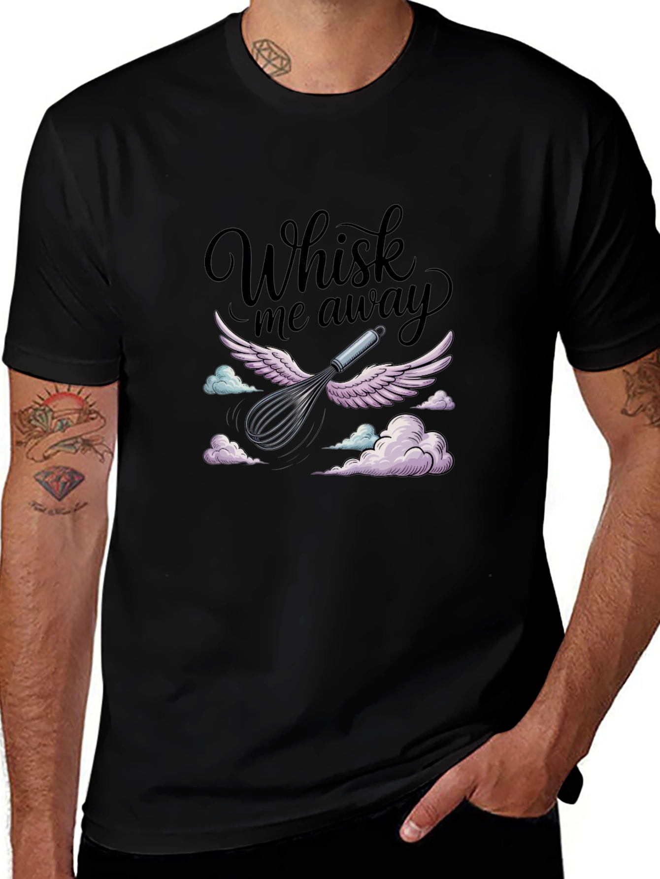 Whisk Me Away T-Shirt: Culinary Charm & Comfort