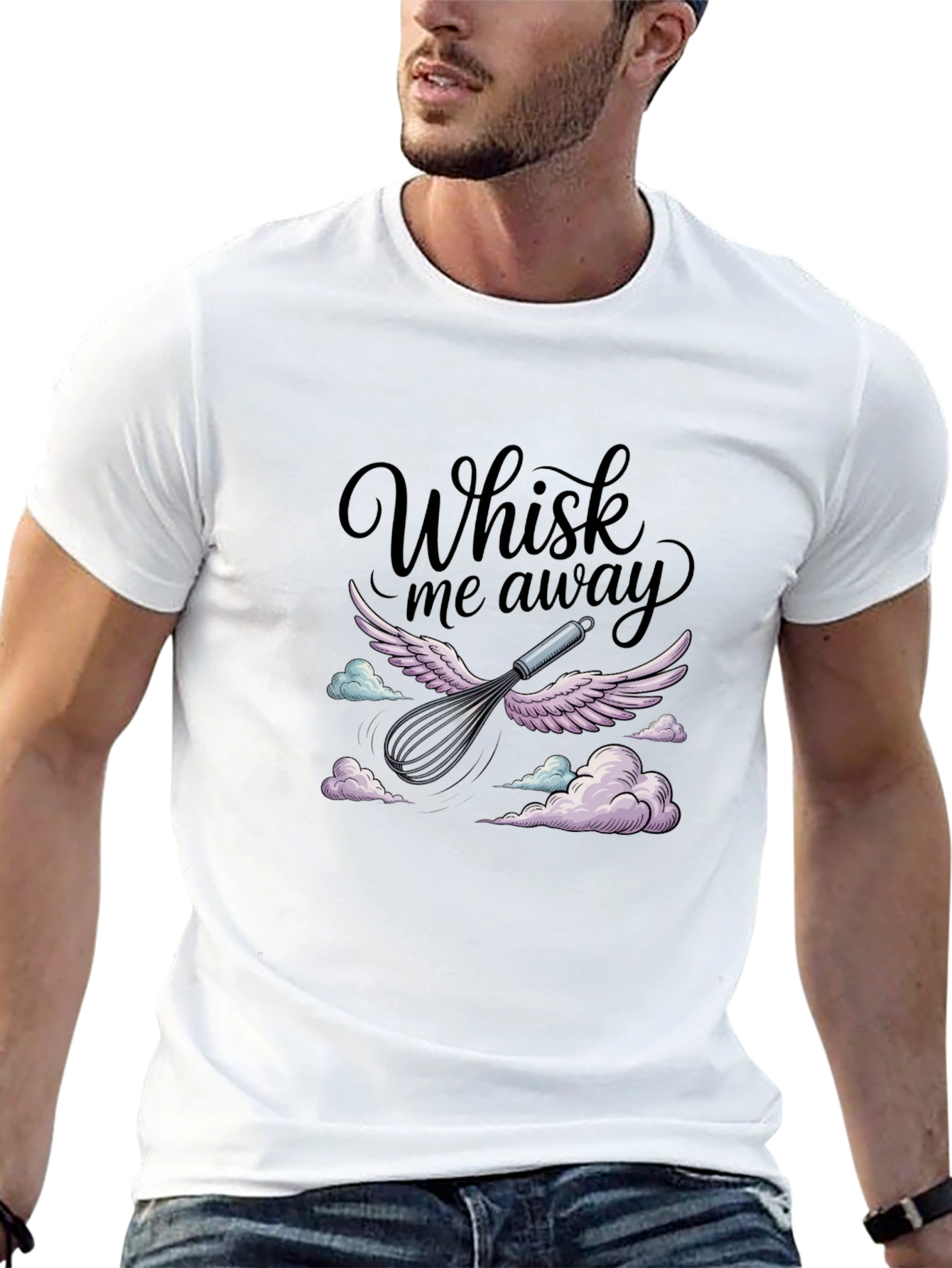 Whisk Me Away T-Shirt: Culinary Charm & Comfort